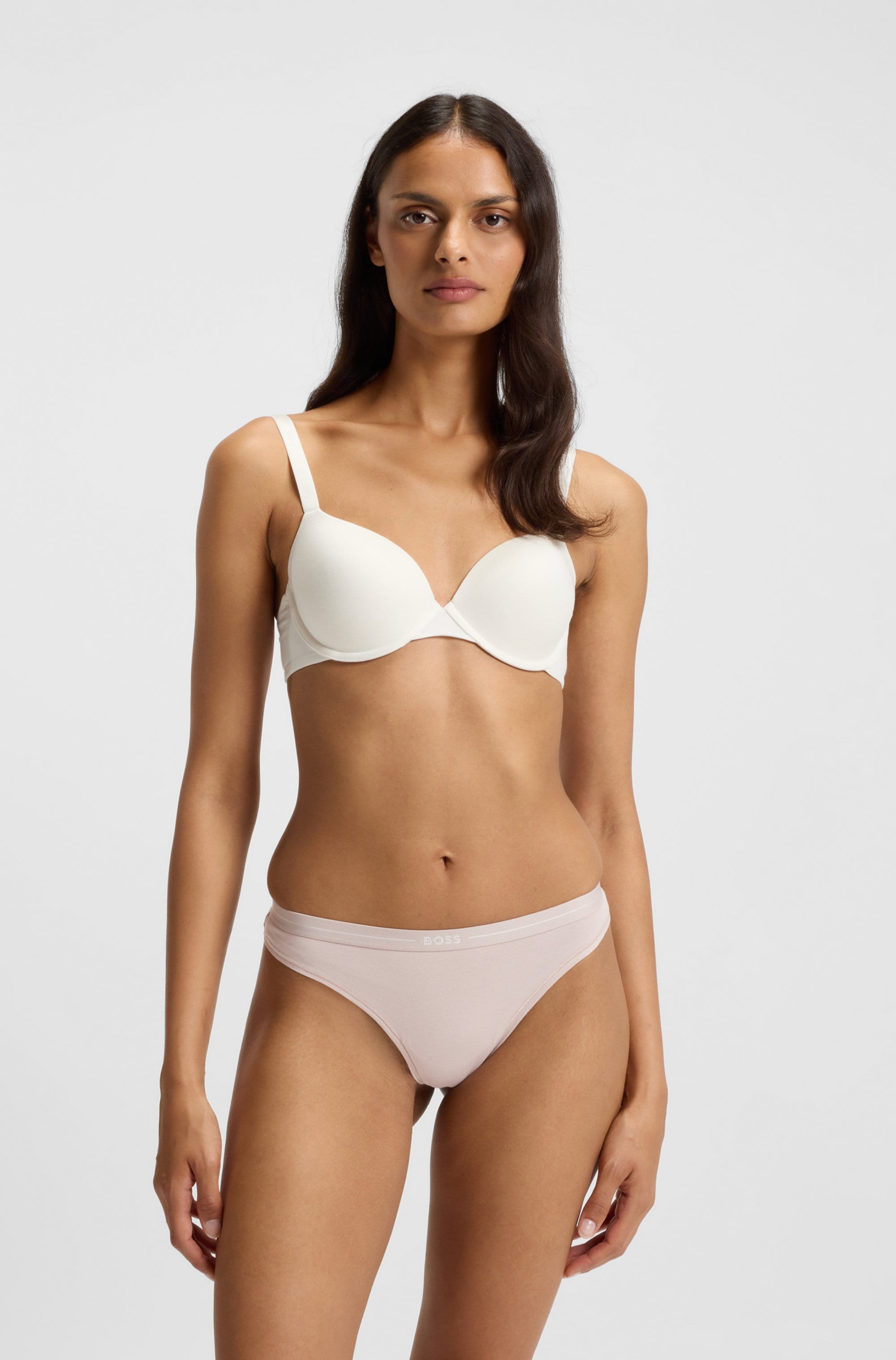 BOSS String »3P THONG« Packung, 3er, 3 cuis mit BOSS Logobund