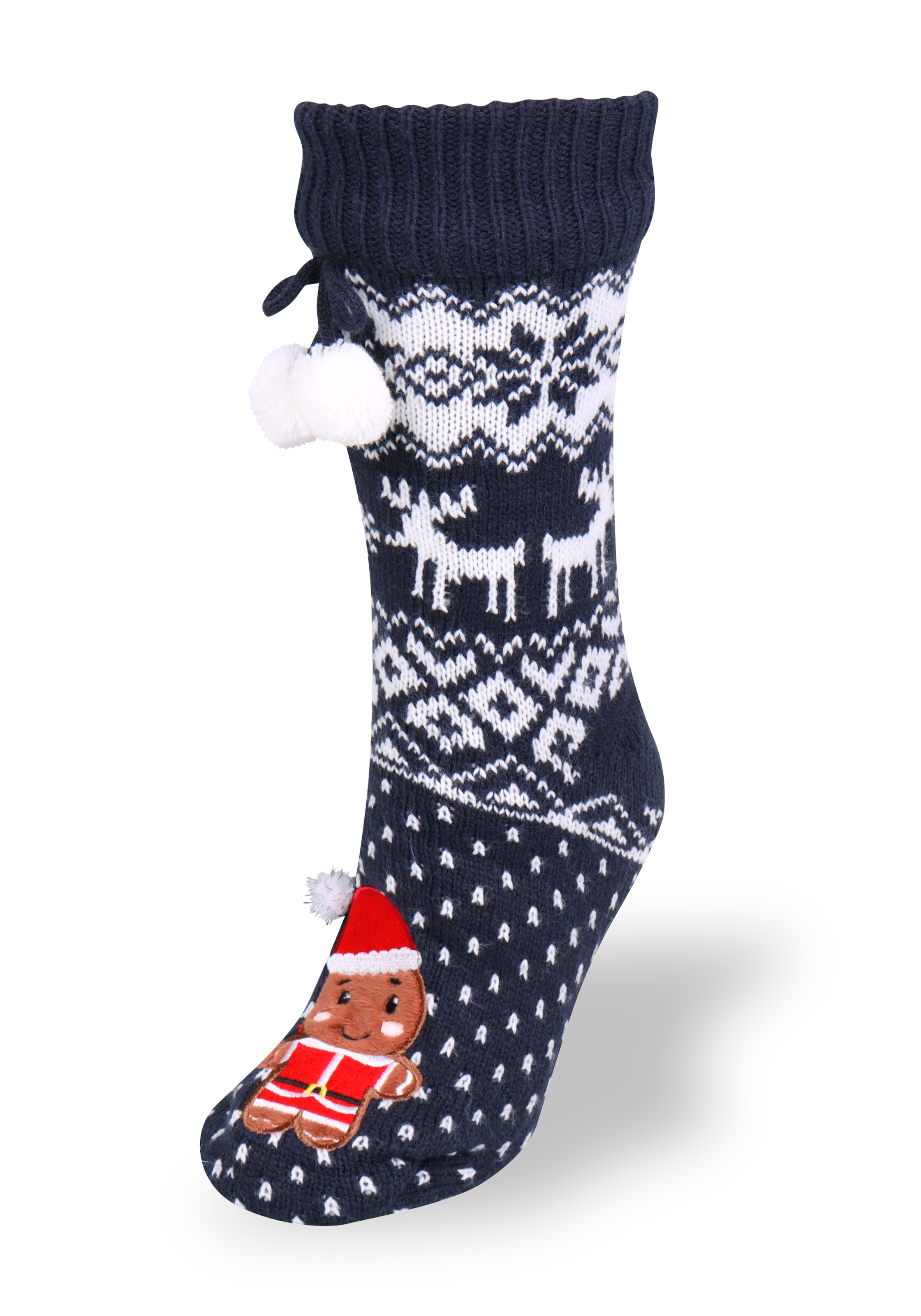 Capelli New York Chaussettes 1 Paar,  mit rutschhemmender Sohle