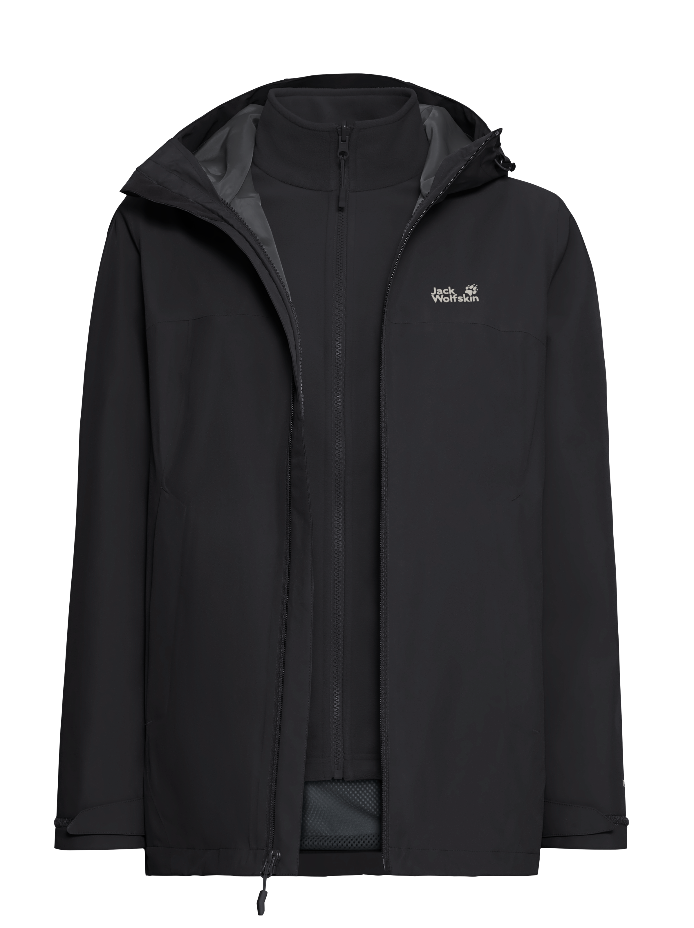 Jack Wolfskin Veste fonctionnelle 3 en 1 »MOONRISE 2 3IN1 JKT W« Veste fonctionnelle 3-en-1, pour la randonnée et autres activités de plein air