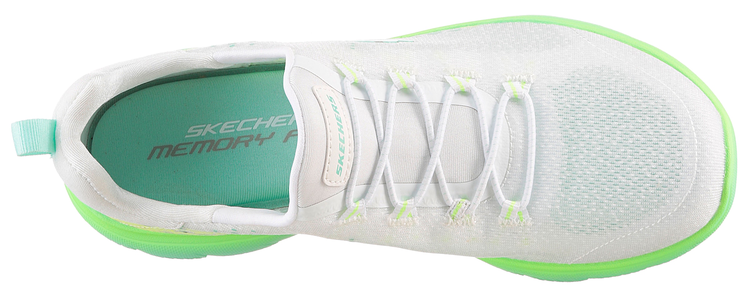 Skechers Slip-On Sneaker »SUMMITS«  , Trainingsschuh, Sneaker, Slipper, Halbschuh mit Bungee-Verschluss