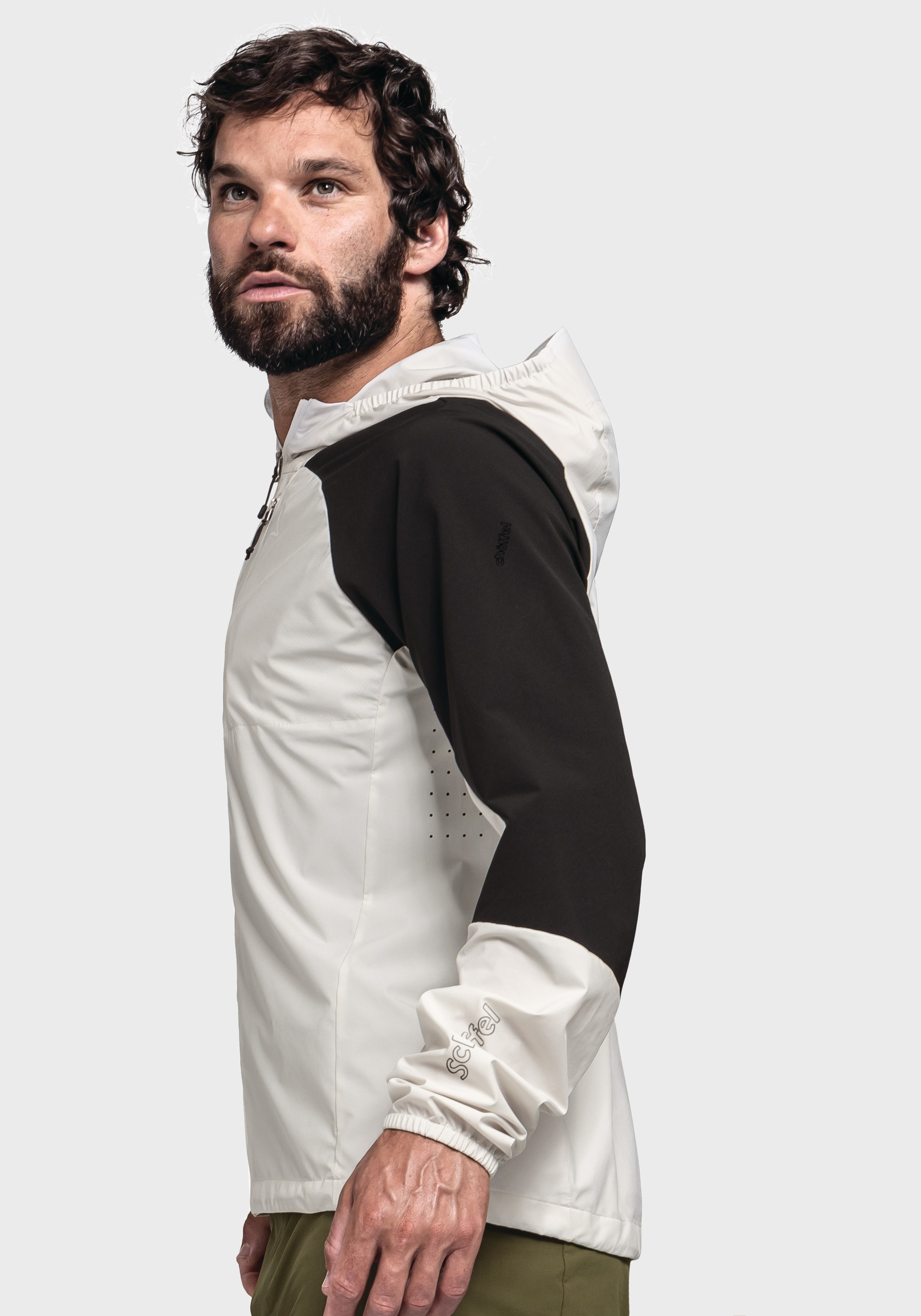 Schöffel Outdoorjacke »Hybrid Jk Style Mamry MNS« mit Kapuze