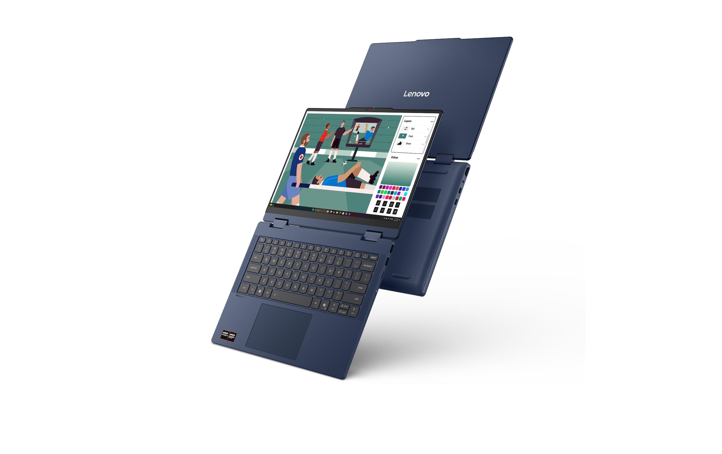 Lenovo Notebook »IdeaPad 5 2-in-1 14AGP11 Copilot+ PC (AMD)« / 14 ″ AMD Ryzen™ AI 7 Integrierte NPU (Neural Processing Unit)