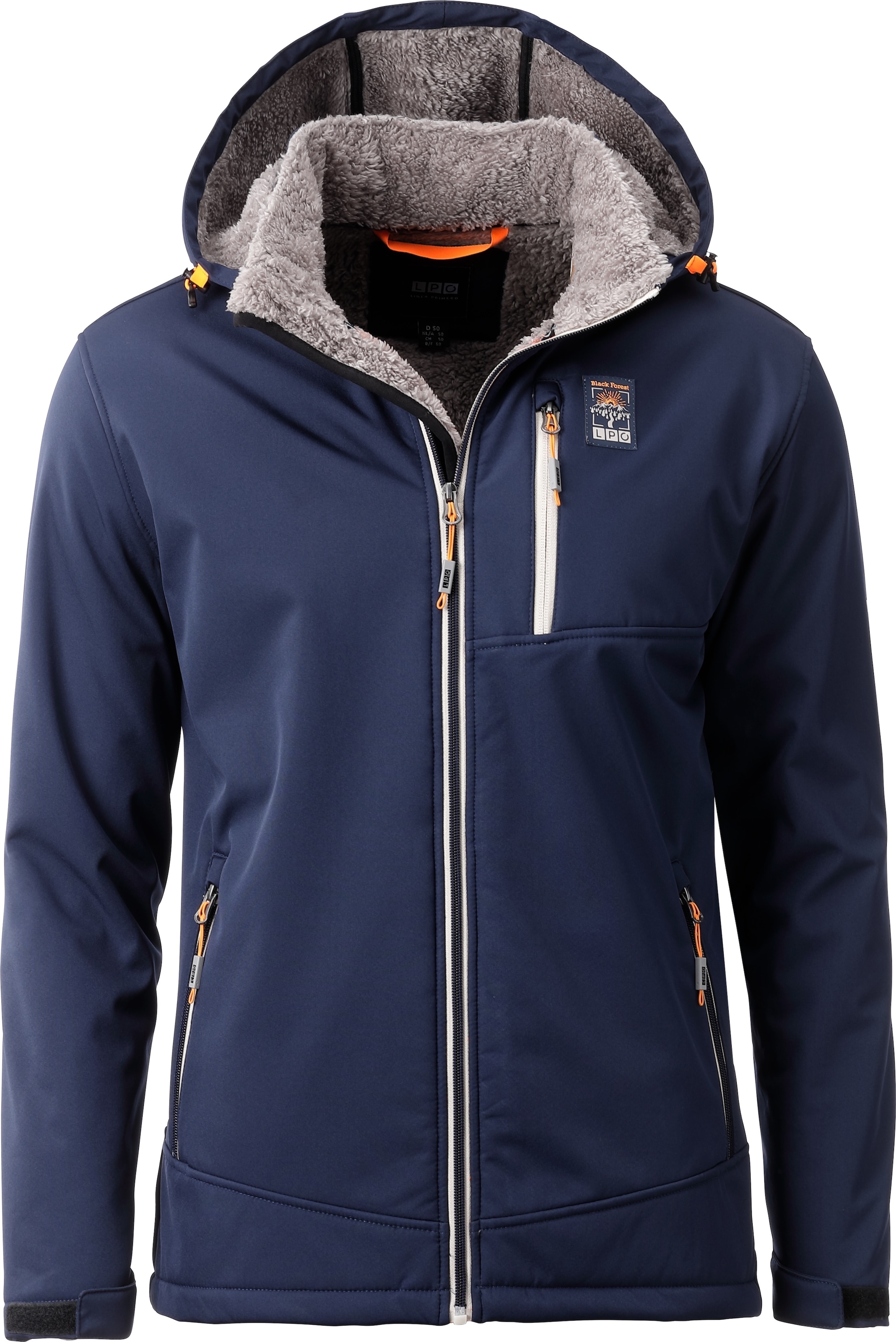 LPO Softshelljacke »Laron« mit Teddyfutter