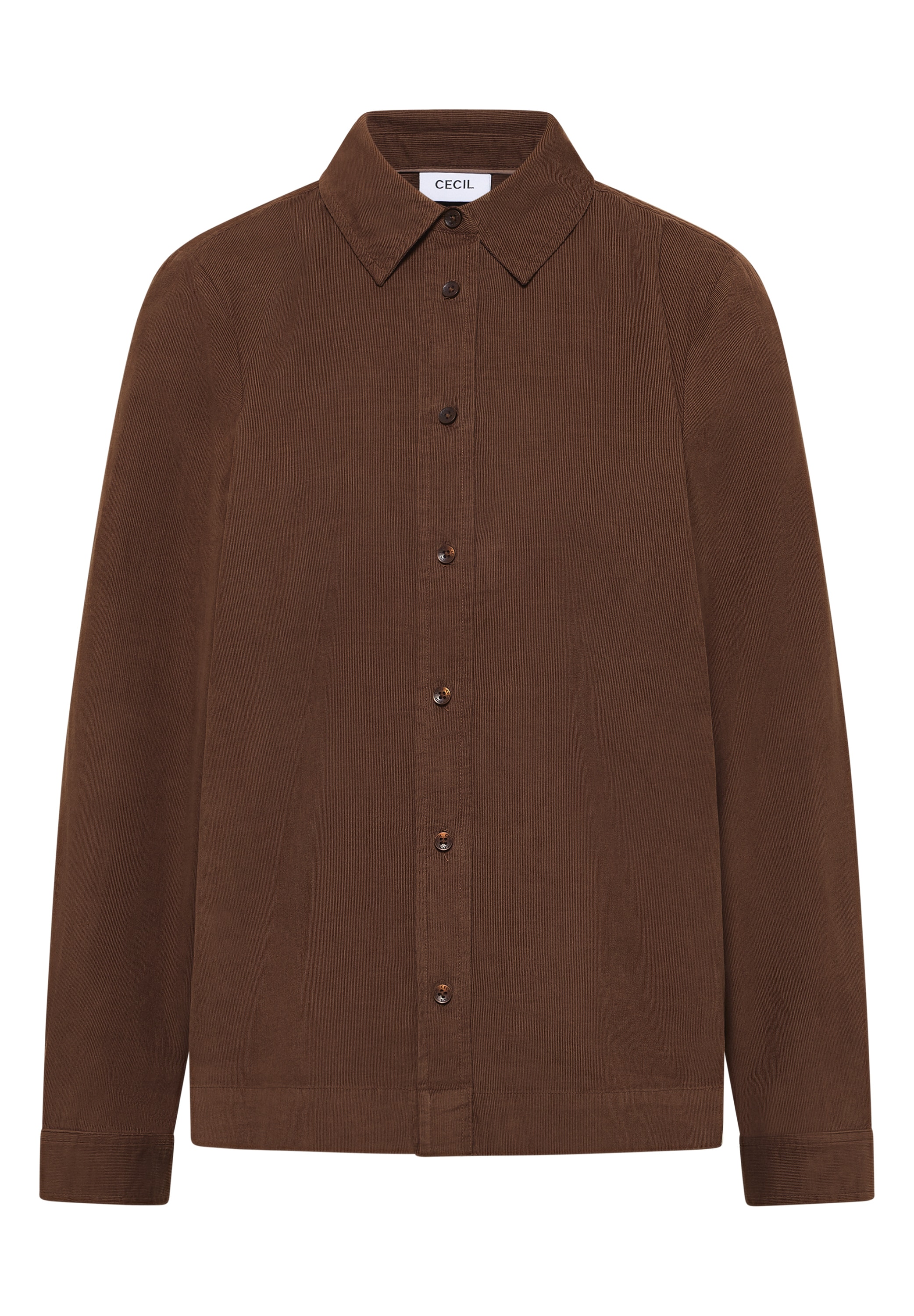 Cecil Langarmbluse mit Hemdkragen