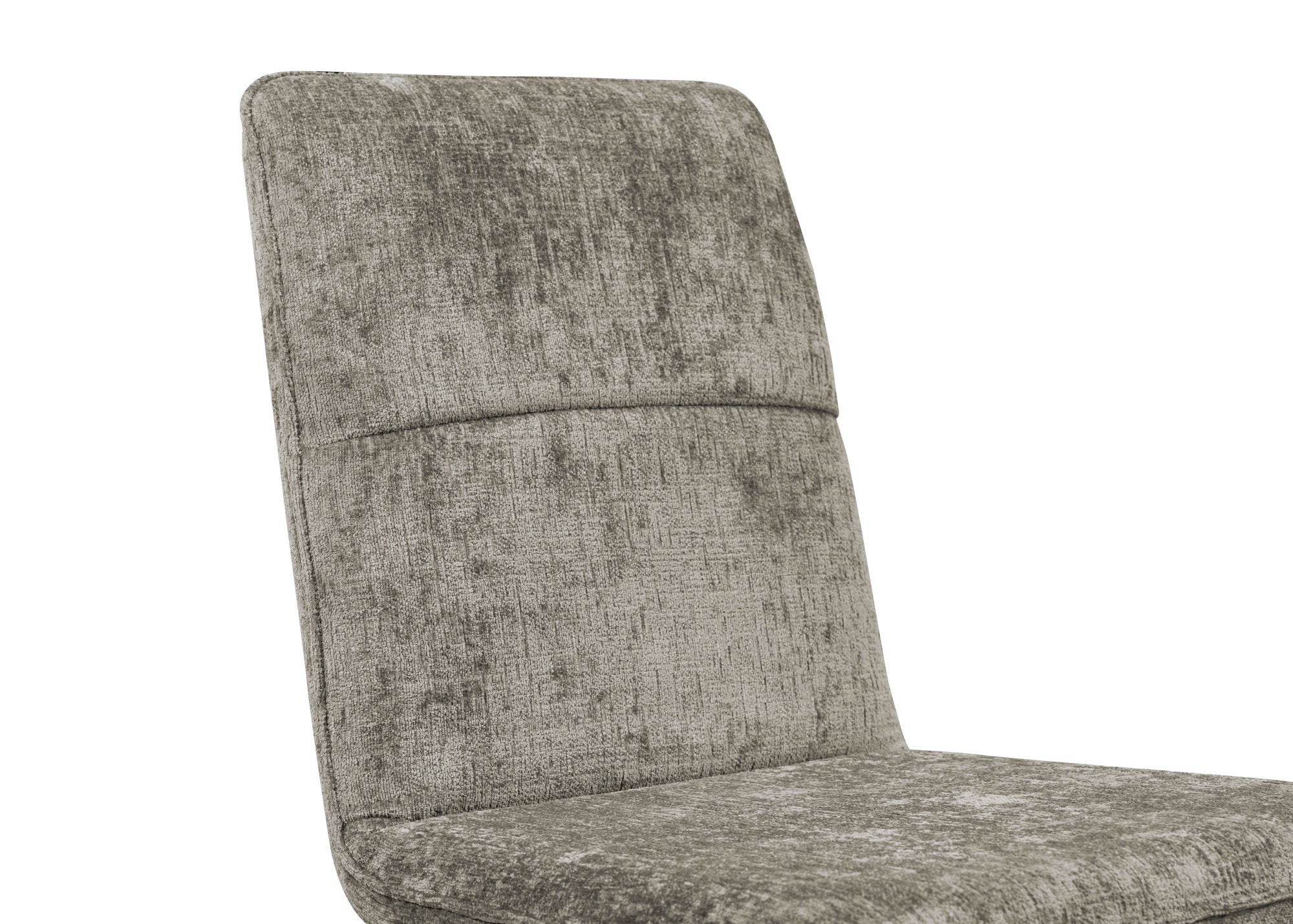 Home affaire 4-Fussstuhl »Louise Polsterstuhl, Ess-Stuhl« (Set) 2 Stk.Gestell und Beine aus massiver Eiche modernes Landhaus