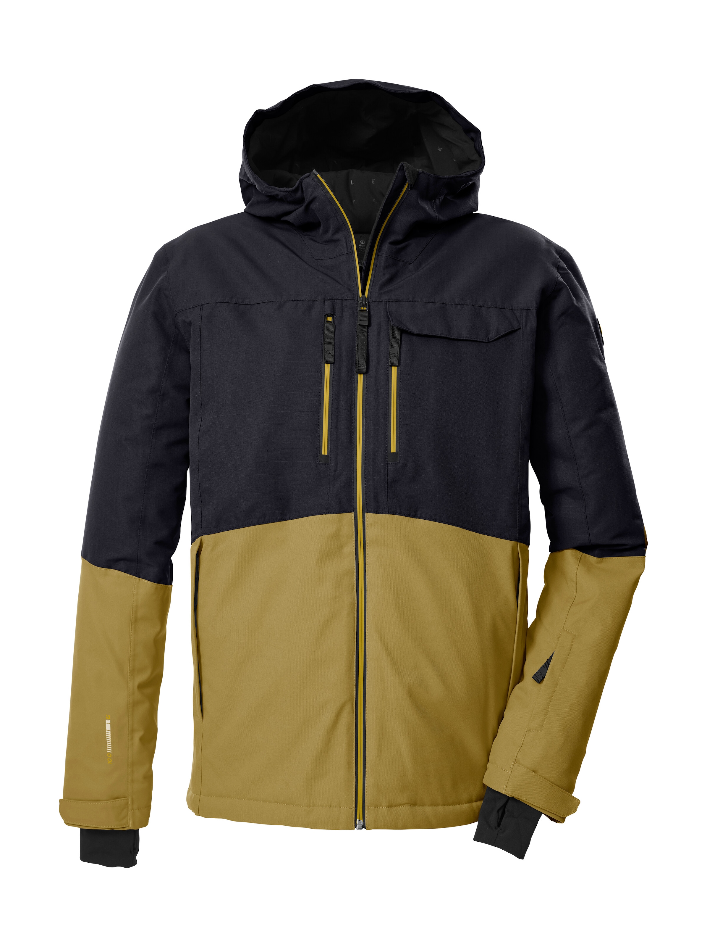 Killtec Skijacke »KSW 53 MN SKI JCKT« Skijacke: wasserdicht, atmungsaktiv, Colourblock, viele Taschen