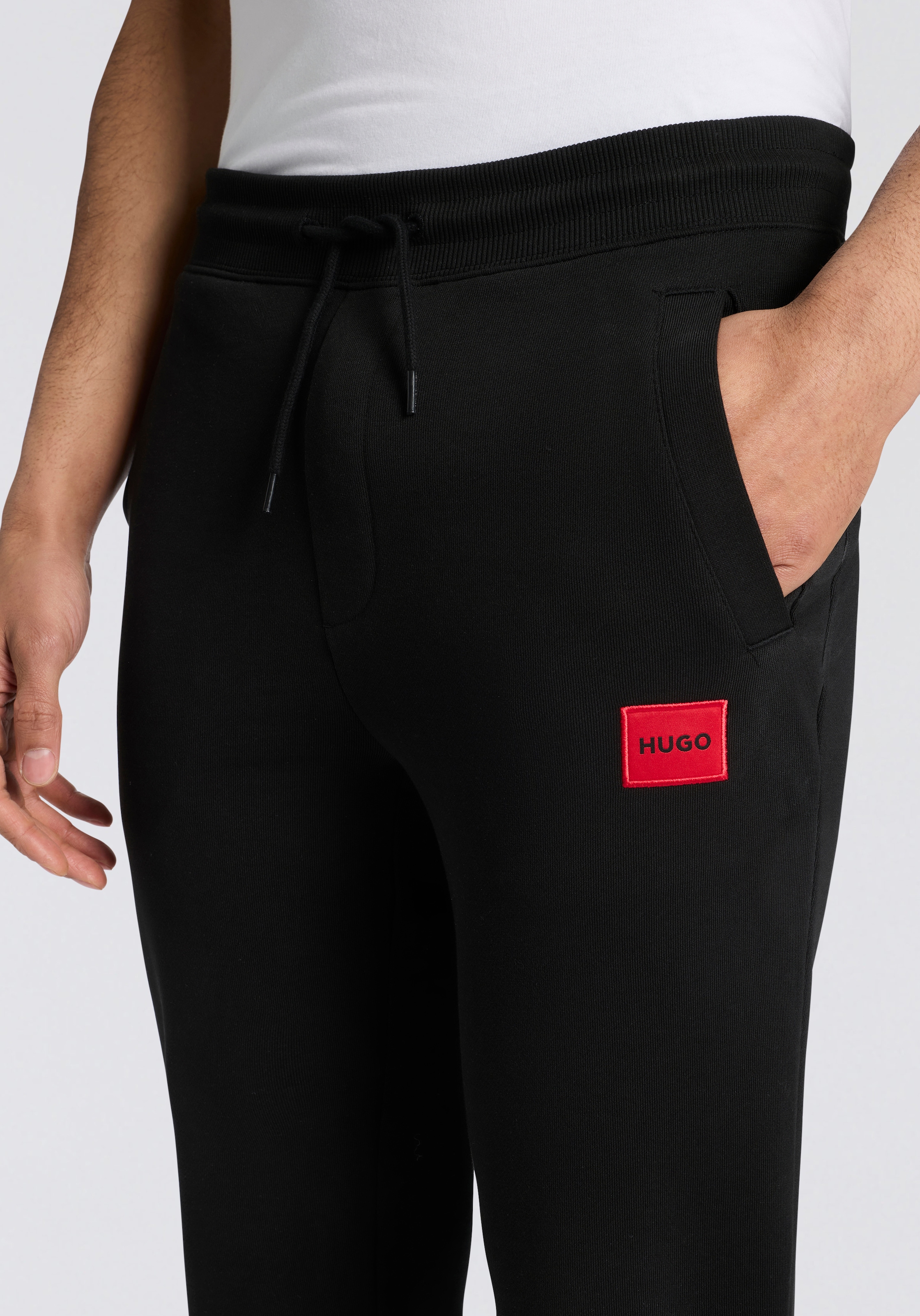 HUGO Pantalon sweat »Doak«  elastischer Bund, Regular Fit, Seitentaschen, Gesässtasche