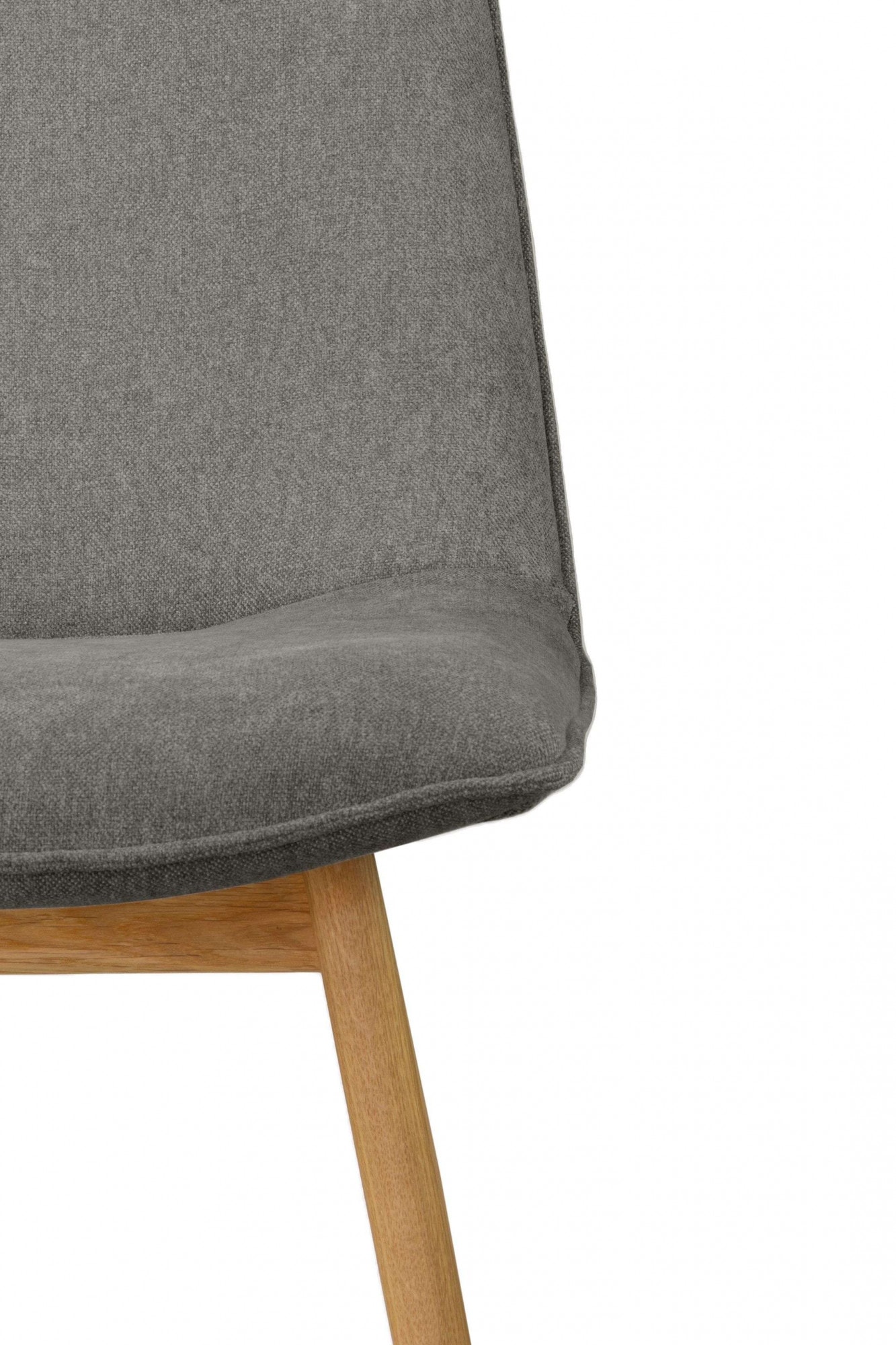 GOODproduct Chaise de salle à manger »Ramon« (Set) 2 cuismit Massivholzbeinen, verschiedene Stoffe