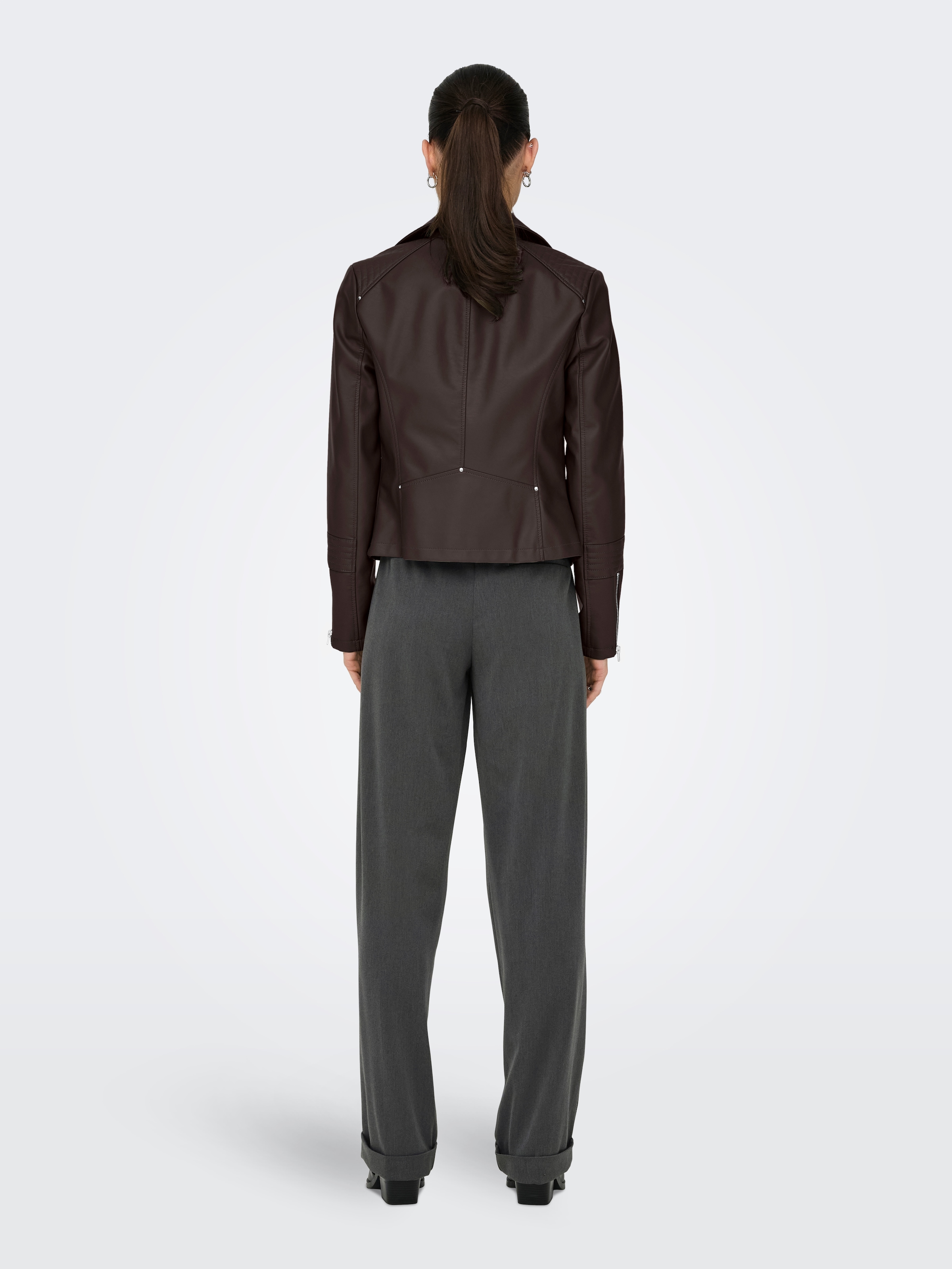 ONLY »ONLGEMMA FAUX LEATHER BIKER OTW NOOS« im Biker-Style