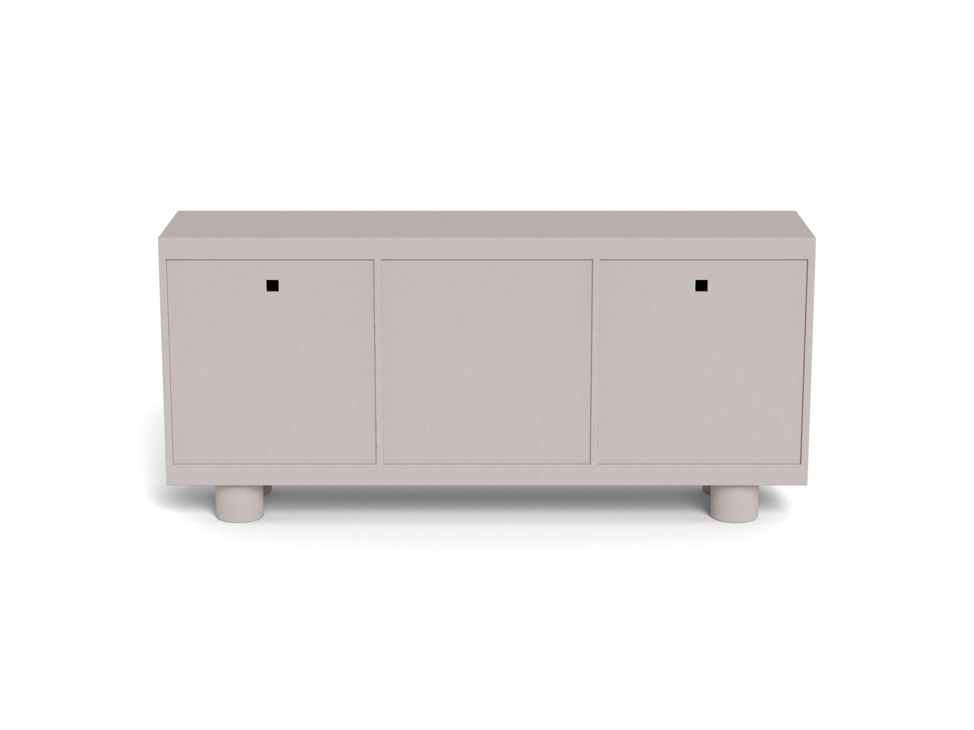 ACTONA GROUP Buffet »Magee - elegante & moderne Anrichte mit praktischem Stauraum« Schickes Sideboard für den Wohn-und Essbereich im warmen grau lakiert