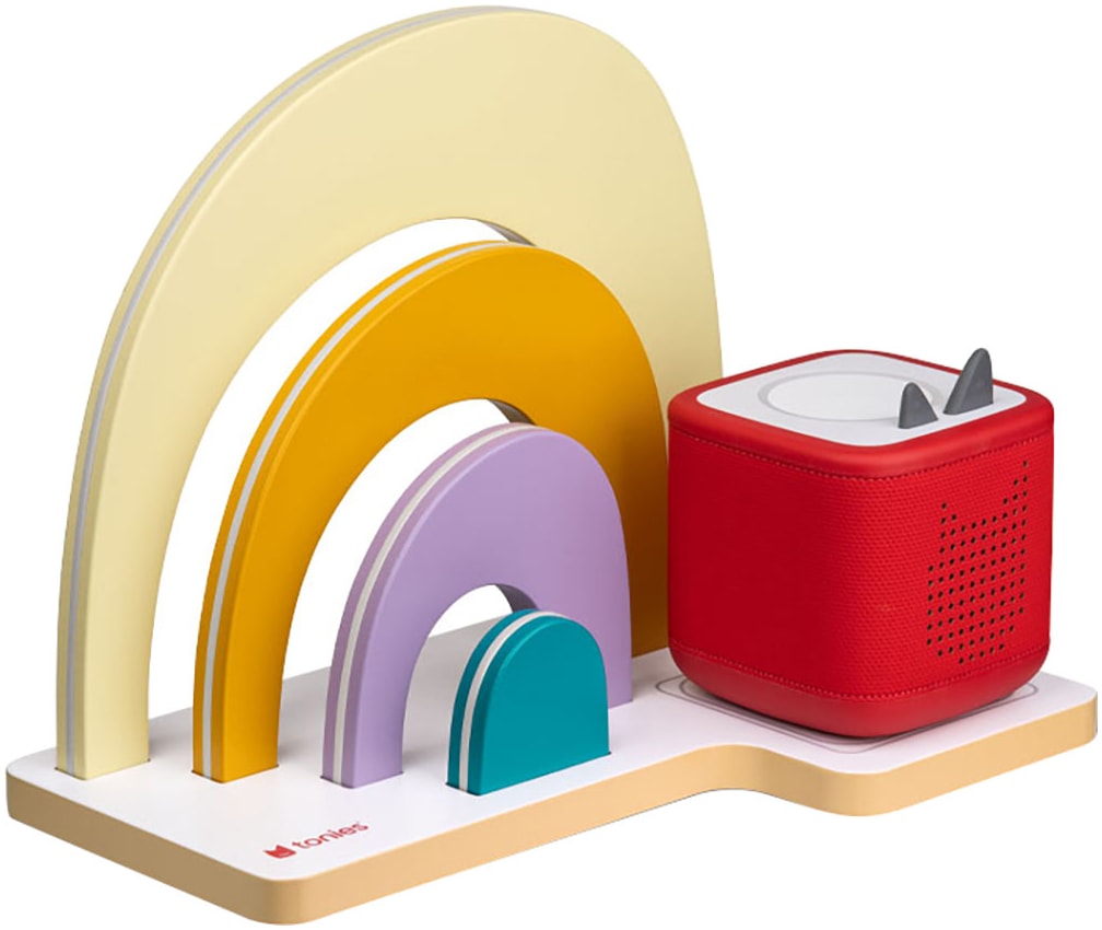 tonies Étagère pour enfants »Standregal - Regenbogen« für bis zu 40 Tonies