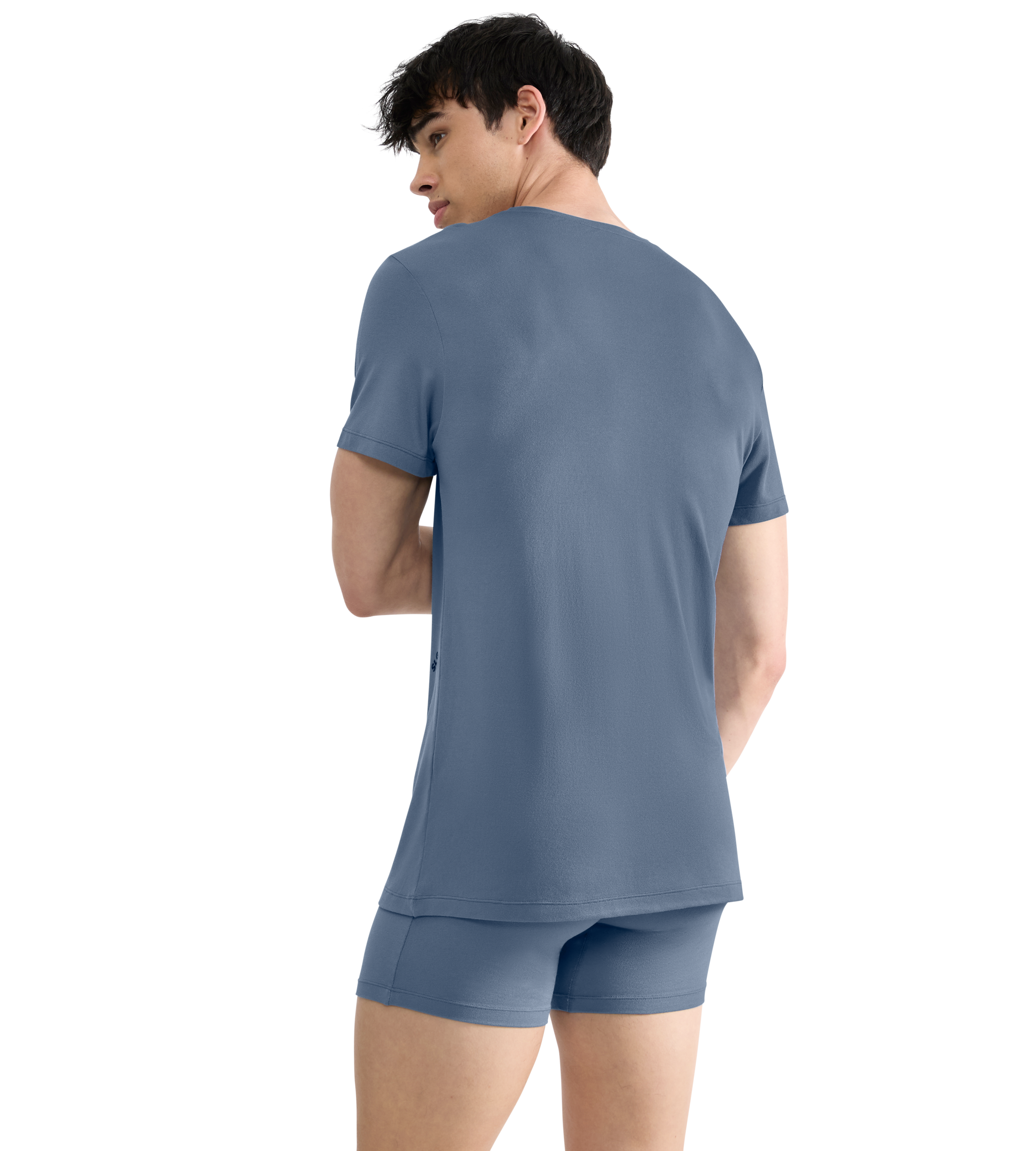 sloggi T-shirt »SLG Base Soft« atmungsaktiver Piqué, Kurzarm, Rundhalsausschnitt