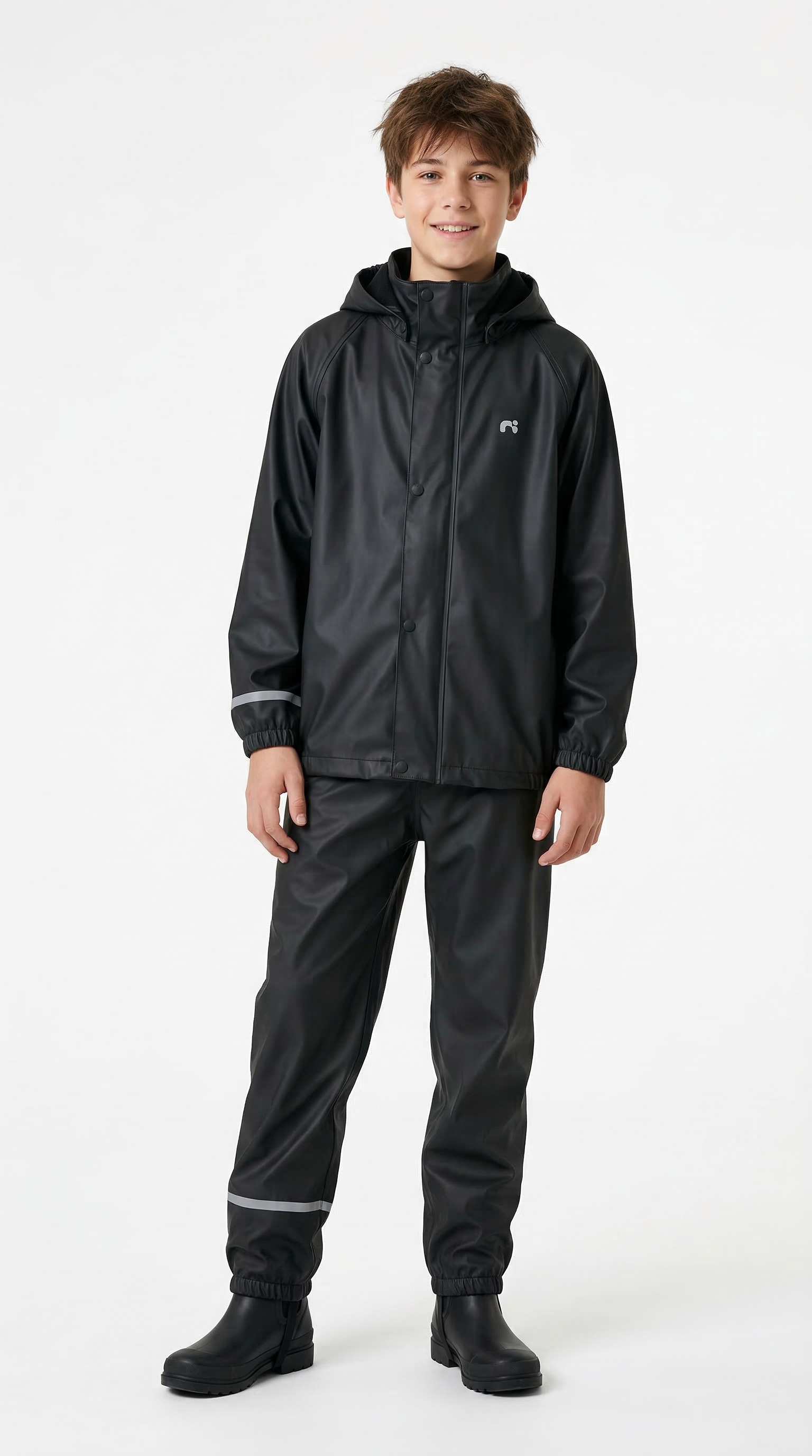 Name It Manteau de pluie »NKNDRY10  Regenjacke und Hose im Set« Set, 2 cuis Keine Latzhose! Unifarben, casual, regular fit, Kunstfaser, Web