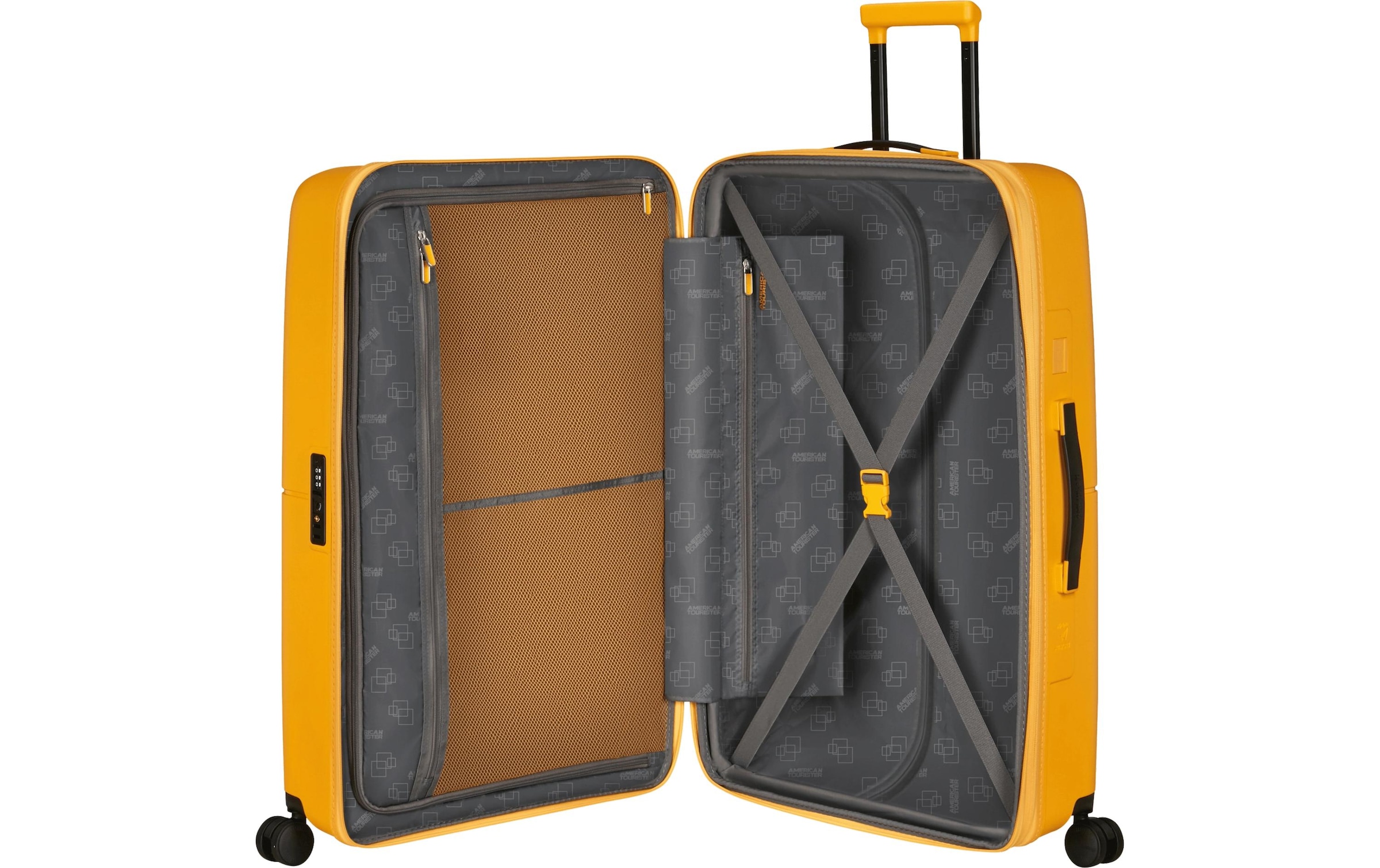 American Tourister® Valise »DASHPOP 77« 104 litre 4 Rollen Valise grande valise de voyage serrure TSA à combinaison bagage enregistré