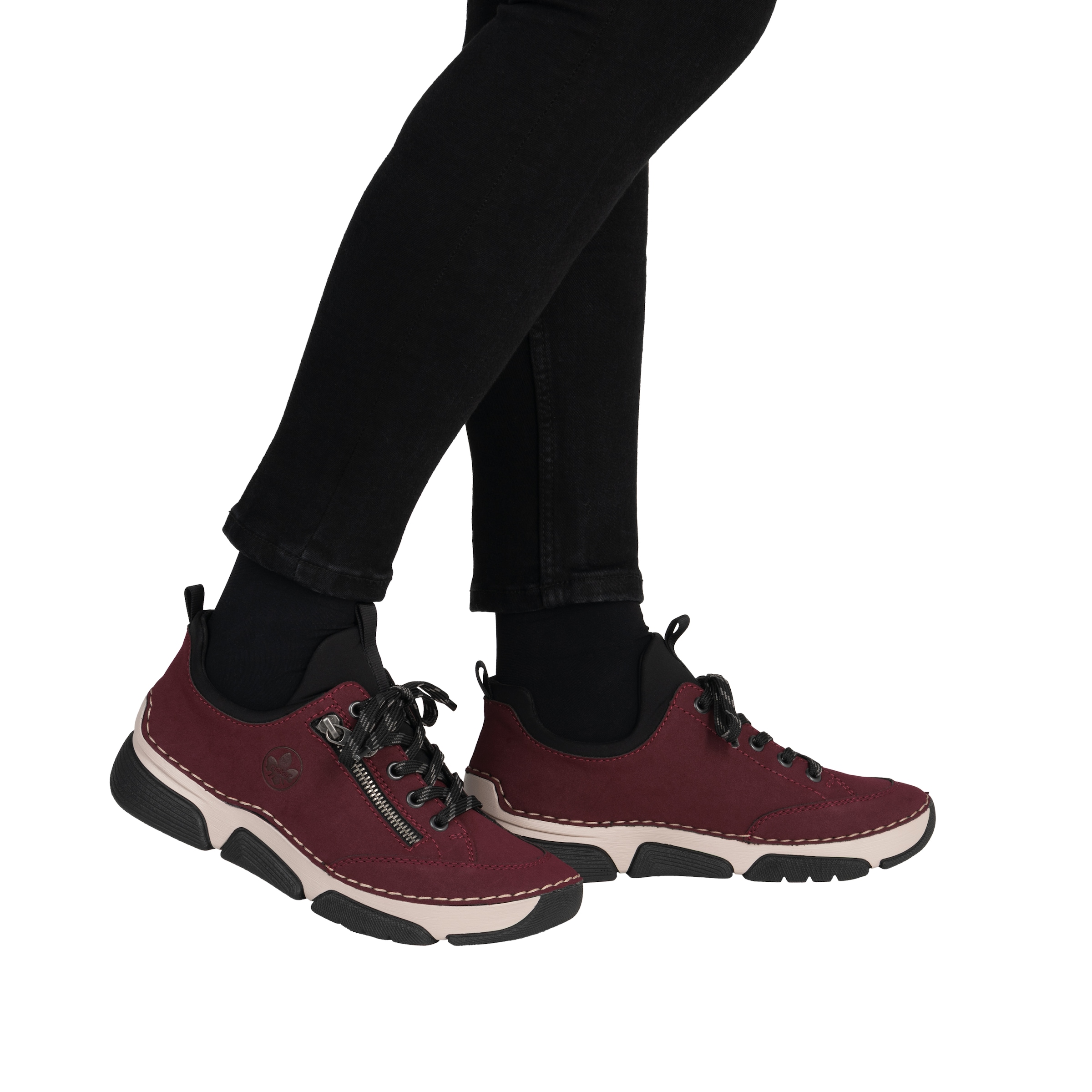 Rieker Baskets slip-on  Schlupfschuh, Halbschuh, Freizeitschuh mit weicher Innensohle