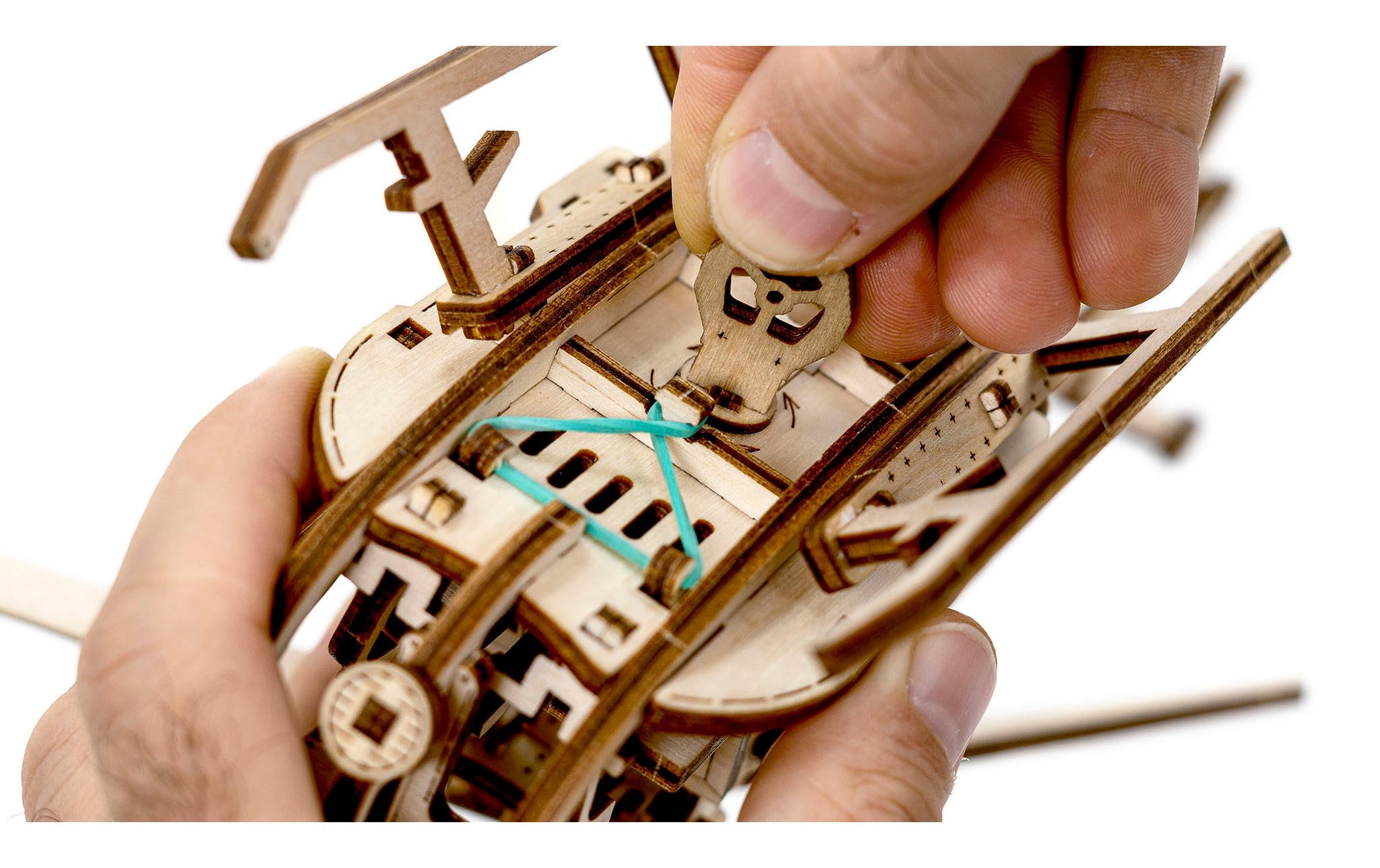 Revell® Modellbausatz »Tiny Adventures – Helicopter Holzbausatz« 173 Stk. tlg.