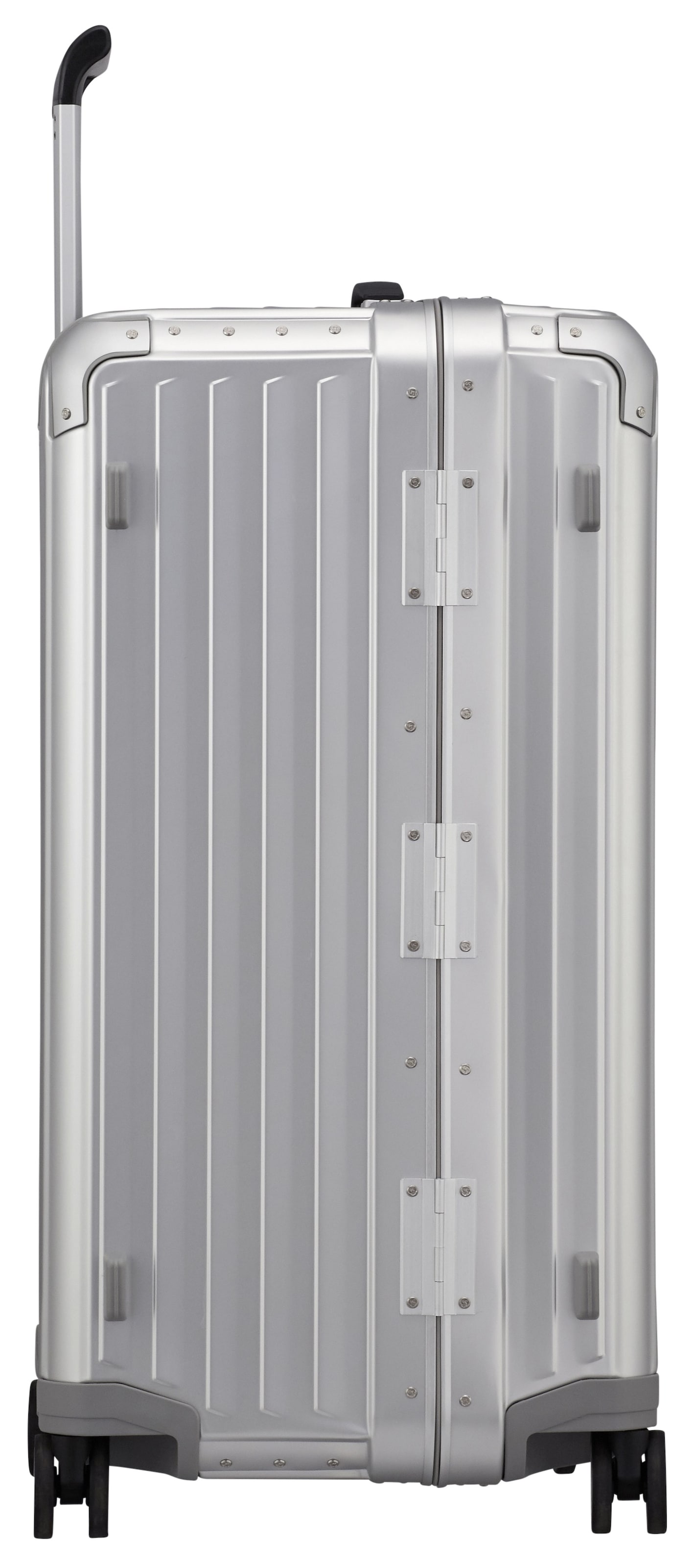 Samsonite Trolley à coque dure »LITE-BOX ALU TRUNK, verschiedene Grössen und Farben« 93 litre 4 Rollen avec boîtier en aluminium robuste, coins renforcés