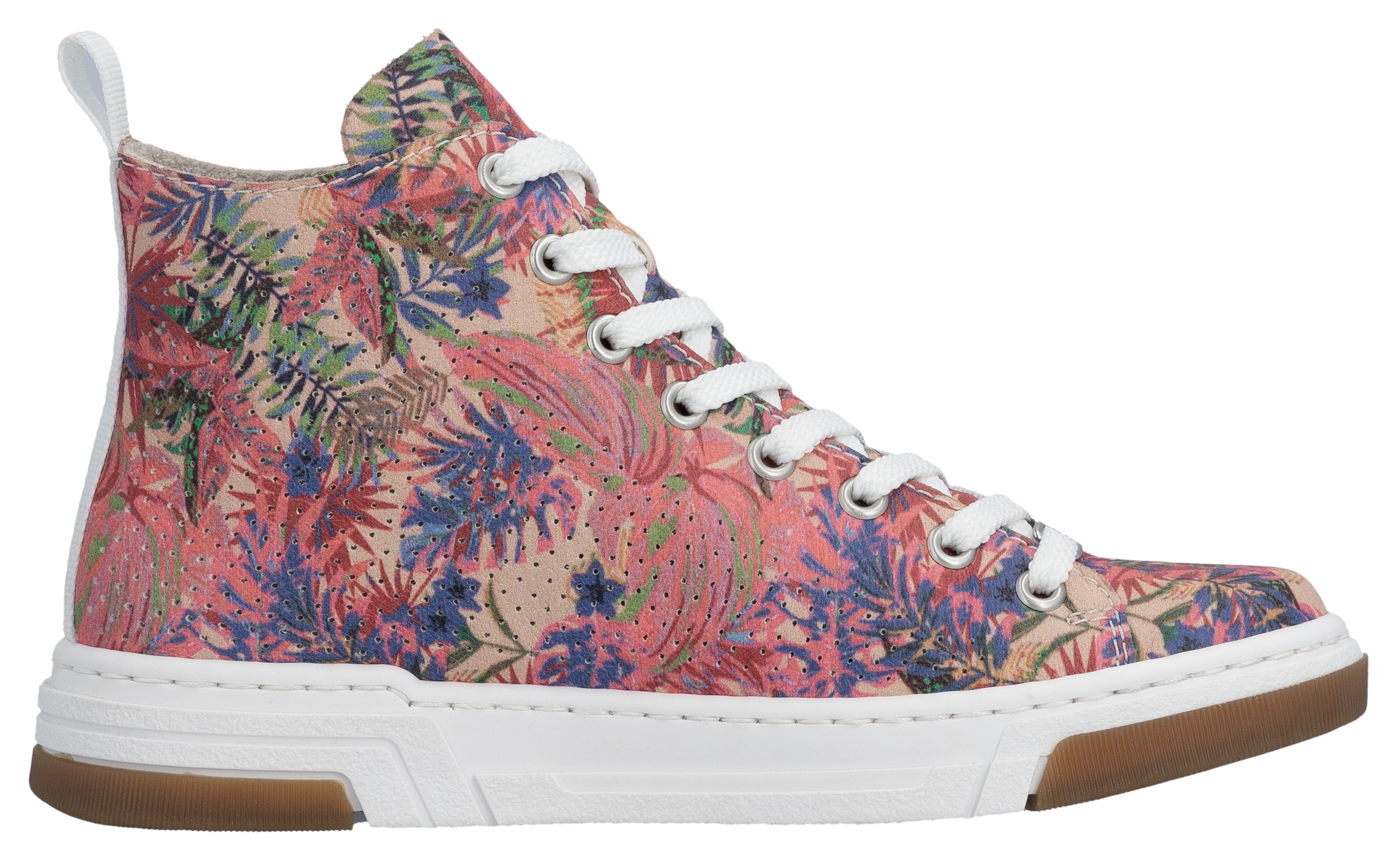 Rieker Sneakers  High Top-Sneaker, Freizeitschuh, Schnürschuh mit Plateausohle