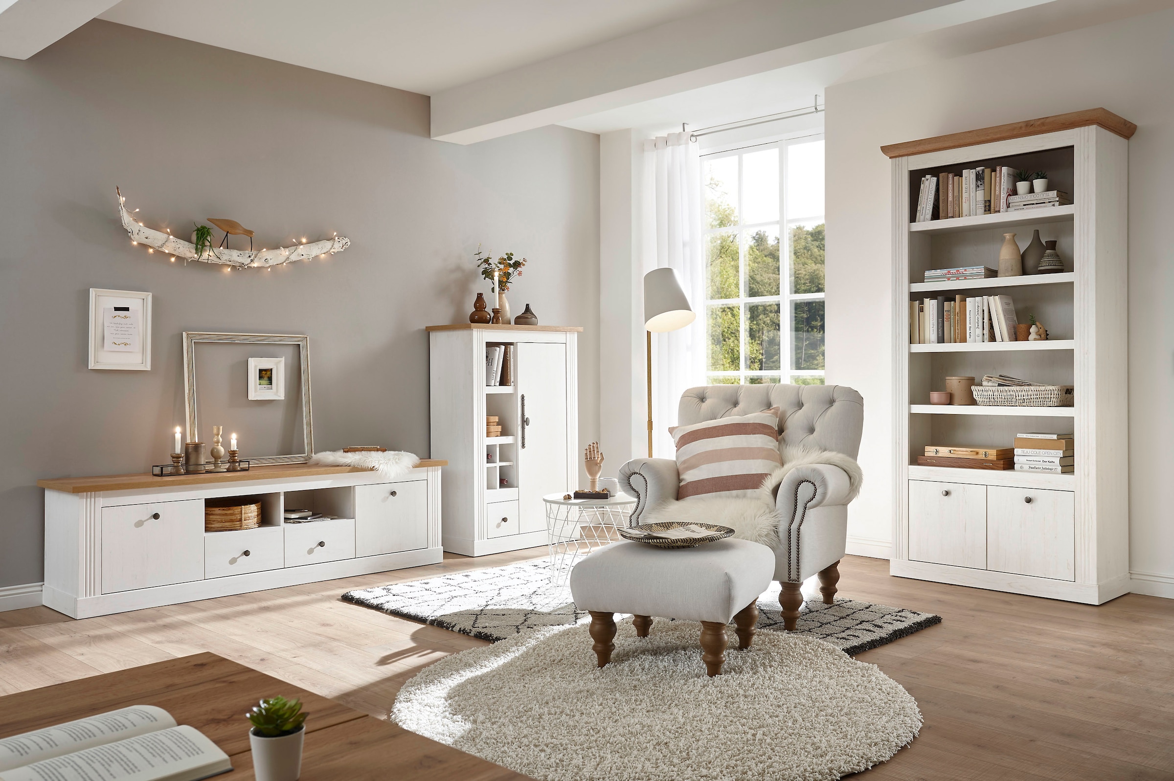 GOODproduct Lowboard »Westminster BESTSELLER!« Breite ca. 180cm,  in romantischem Landhausstil