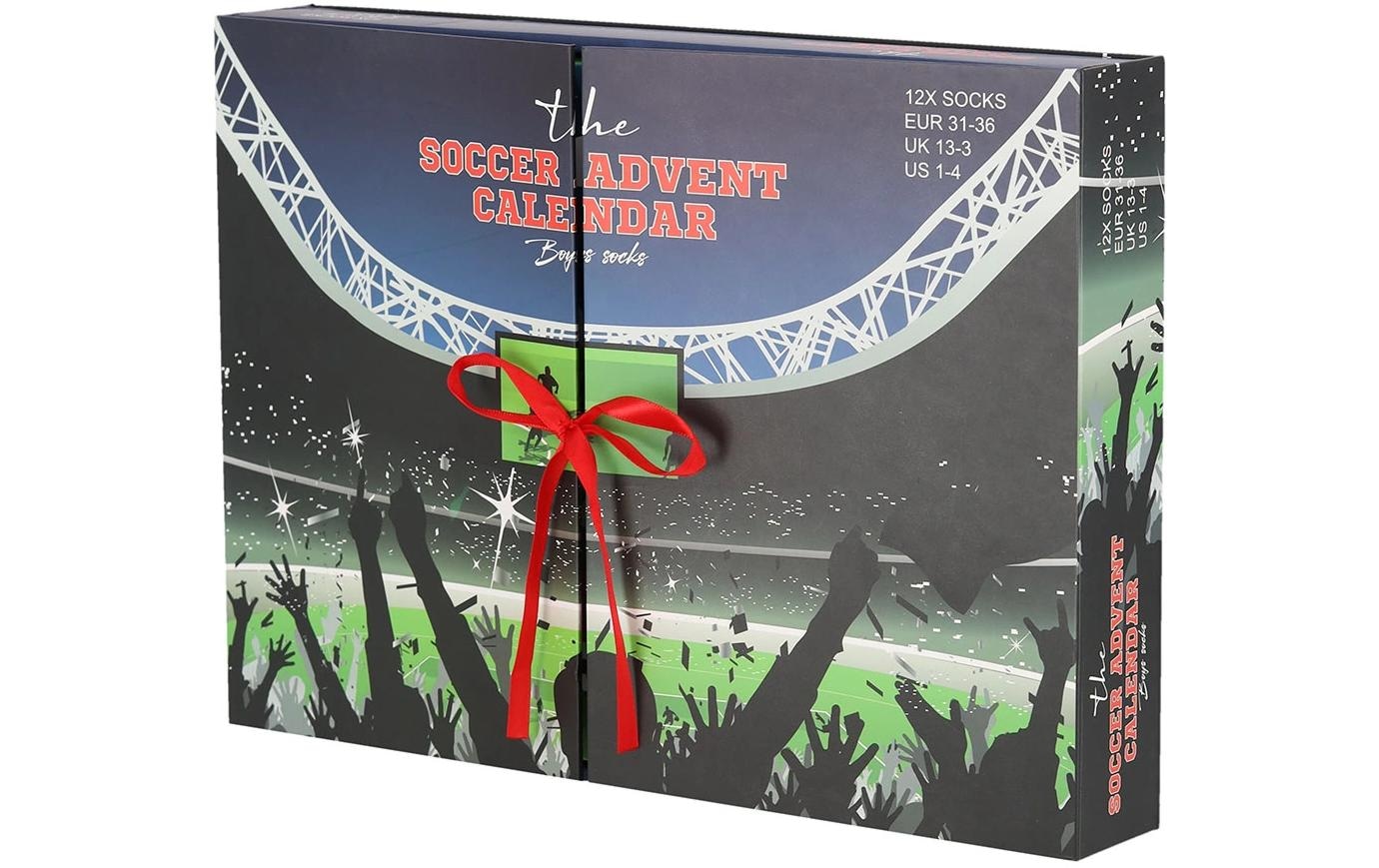  Adventskalender »Adventskalender Socken Kinder, Fussball, 31-36«