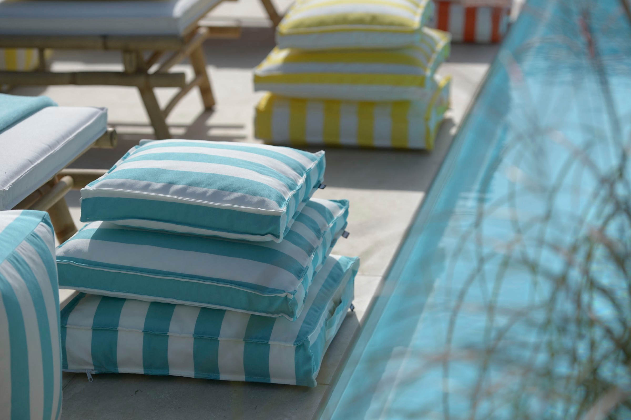 H.O.C.K. Coussin d'assise »Classic Streifen« mit Streifen