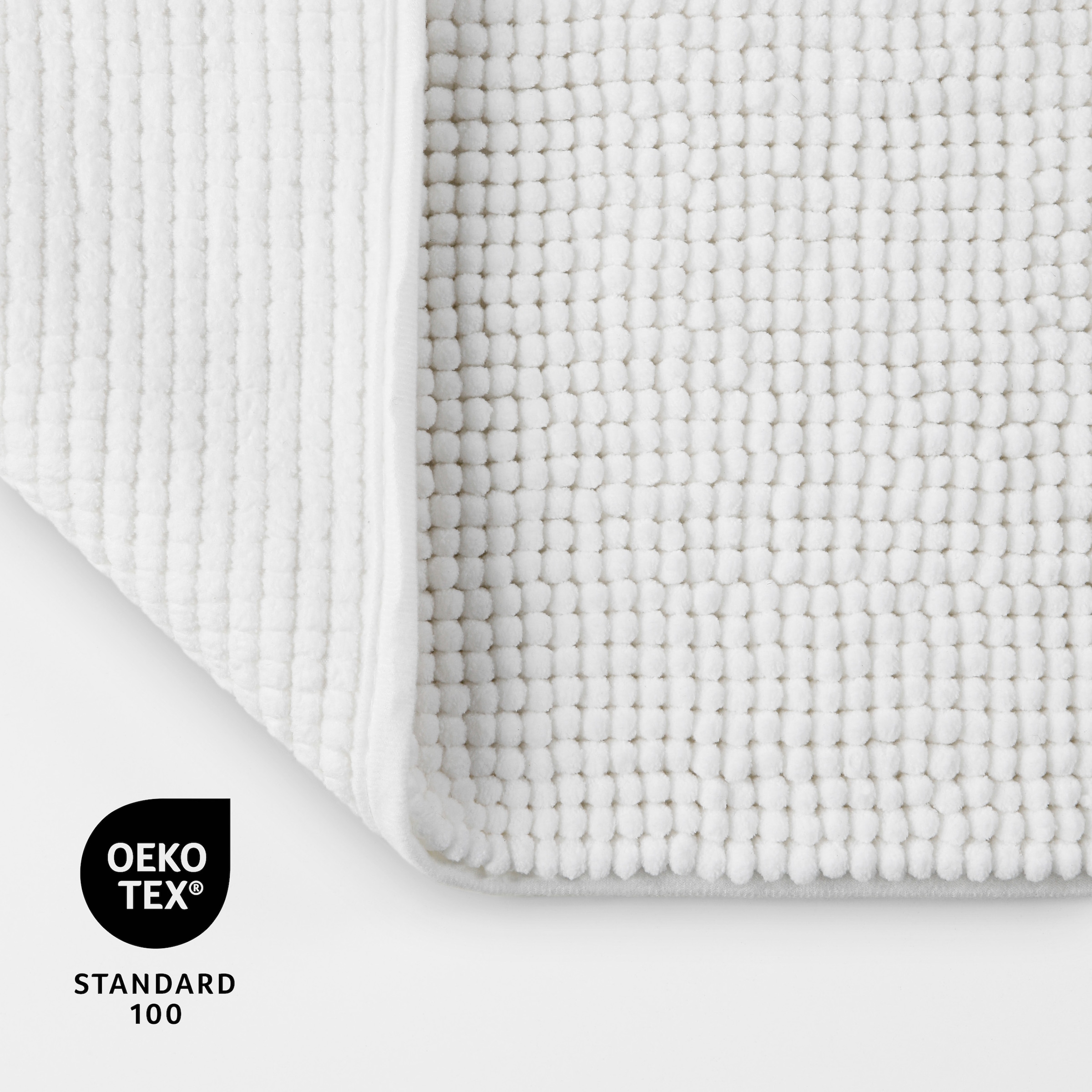 GOODproduct Badematte »Kaelan , weicher Chenille« Höhe 14 mm rutschhemmend beschichtet fussbodenheizungsgeeignet Badvorleger, Badteppich weiches Chenille, pastellfarben, Badezimmer