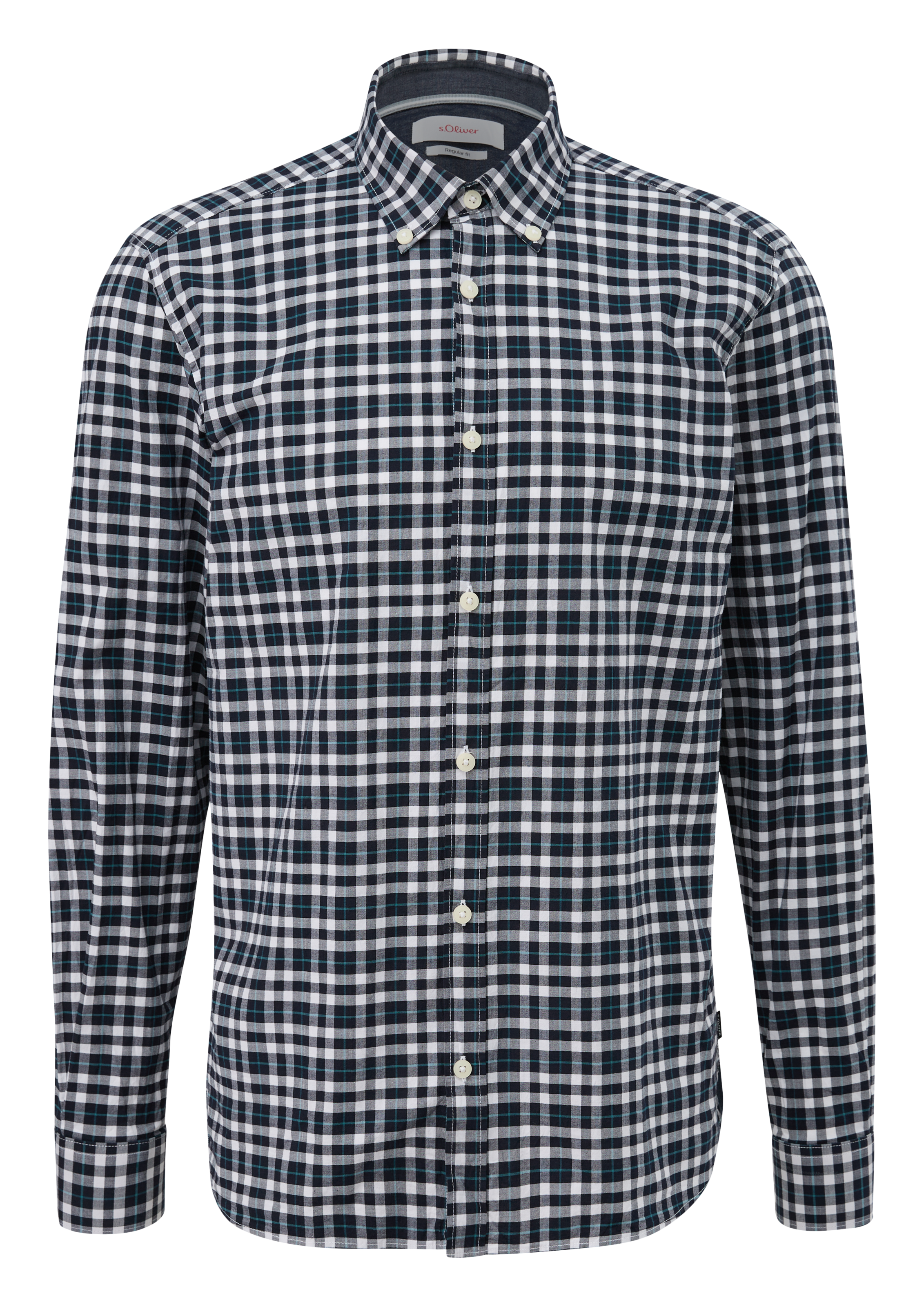 s.Oliver Chemise à carreaux mit Karo Muster