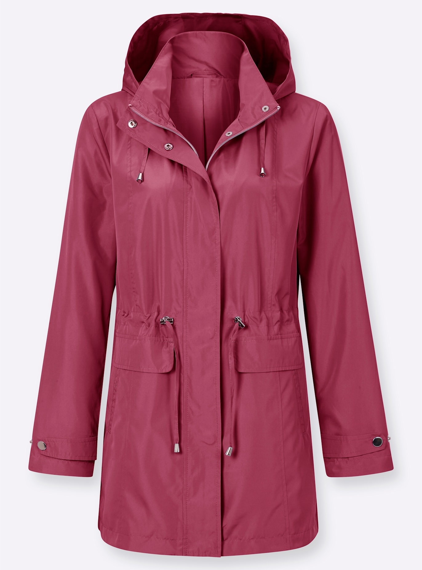 Classic Basics Veste longue mit Kapuze