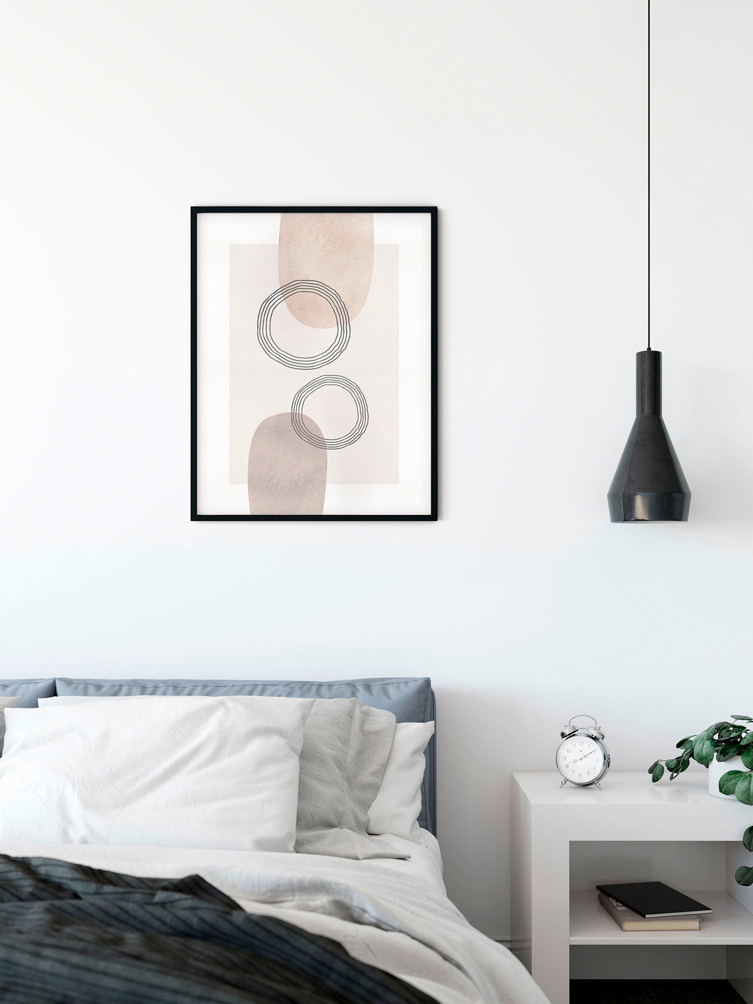 Komar Bild »Line Art Circles« Natur 1 Stk. tlg. Wandbild zur Dekoration - ohne Rahmen