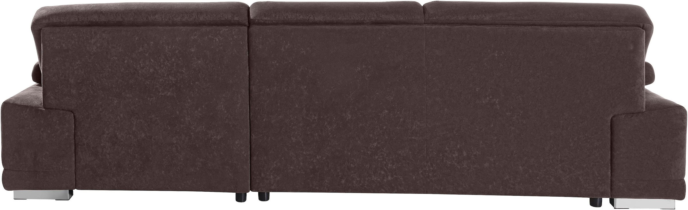 sit&more Canapé d'angle »Coria L-Form« mit XL-Recamiere, wahlweise mit Bettfunktion