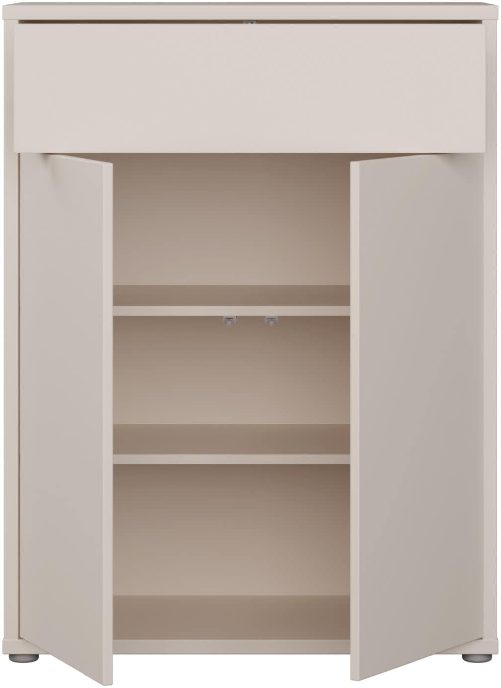 FORTE Armoire à chaussures »Alice Springs« L/H/P 74,5/99,1/34,9 cm Push to open, 12 paires de chaussures