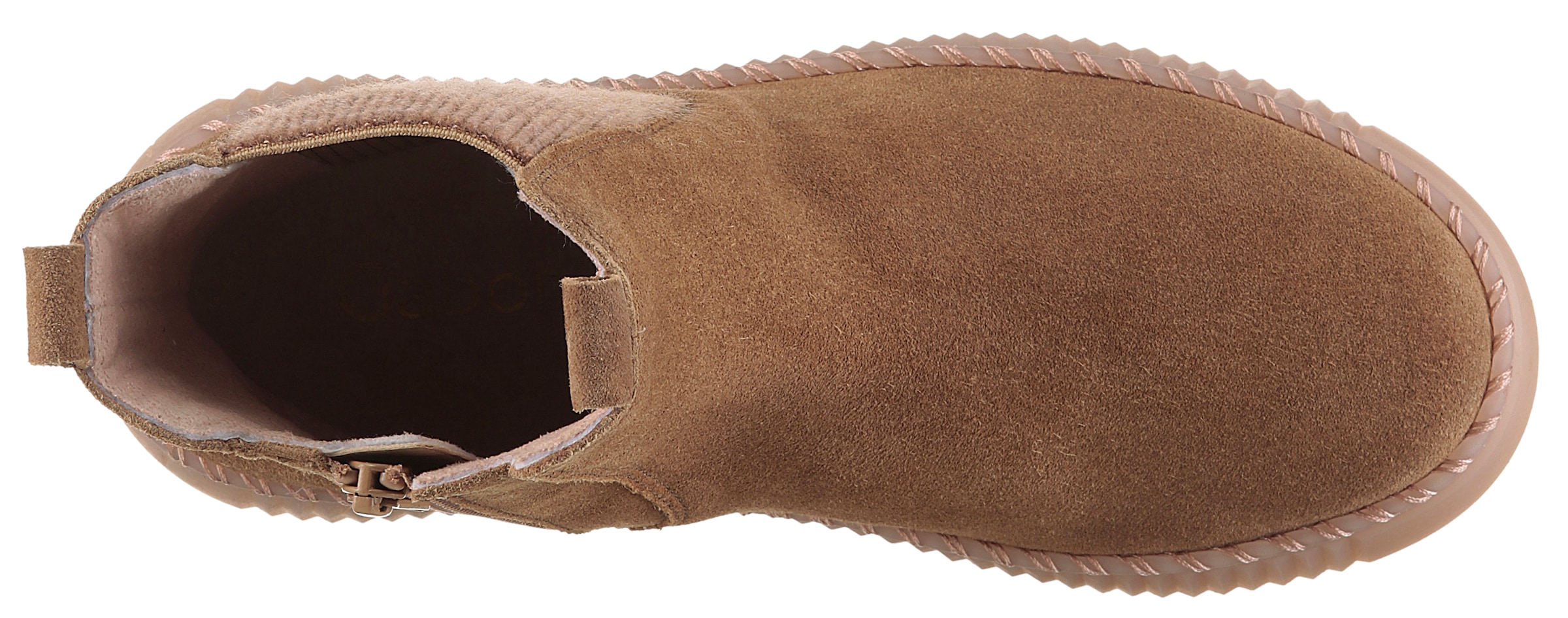 Gabor Bottines chelsea  , plateau, bottine avec insert stretch côté extérieur
