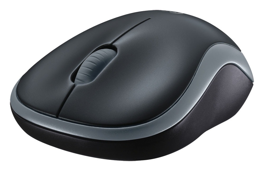 Logitech Maus »M185 - SWIFT GREY - EWR2« kabellos