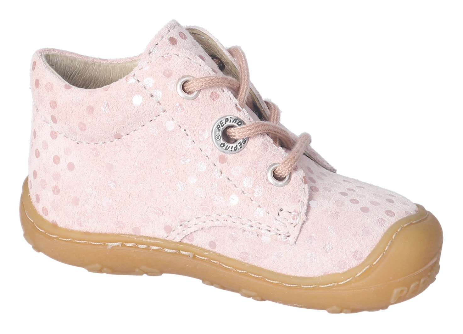 PEPINO by RICOSTA Lauflernschuh »DOTS WMS: Mittel«  Schnürschuh m. Weiten-Messsystem, Leder, Grössenschablone zum Download