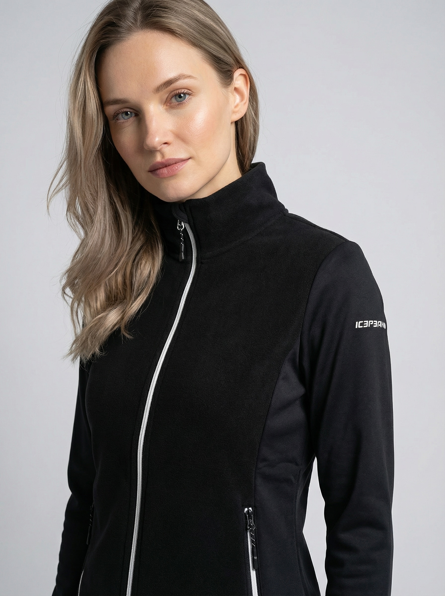 Icepeak Fleecejacke »ICEPEAK ETTENHEIM« 1 Stk. tlg. für Outdoor-Aktivitäten, atmungsaktiv, schnell trocknend