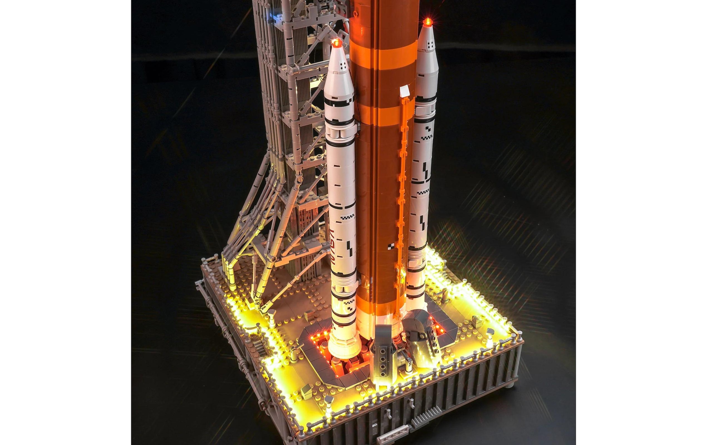   »BrickBling LED-Licht-Set für LEGO® NASA: Artemis Startrampe -10341«