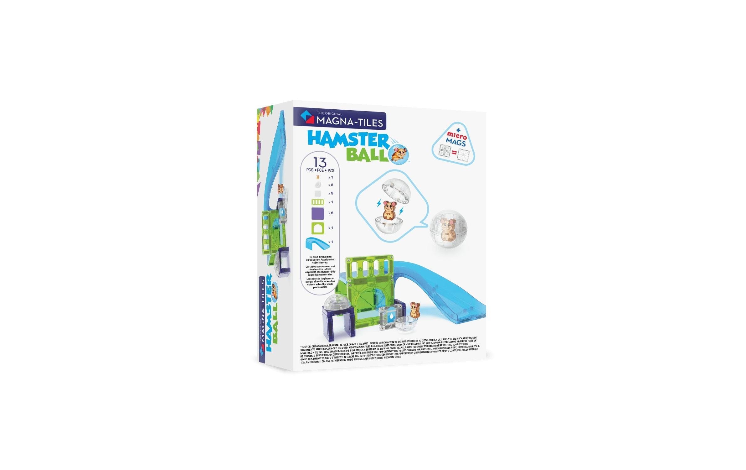   Steinbaukasten »Magna-Tiles Hamster Ball 13 Teile«