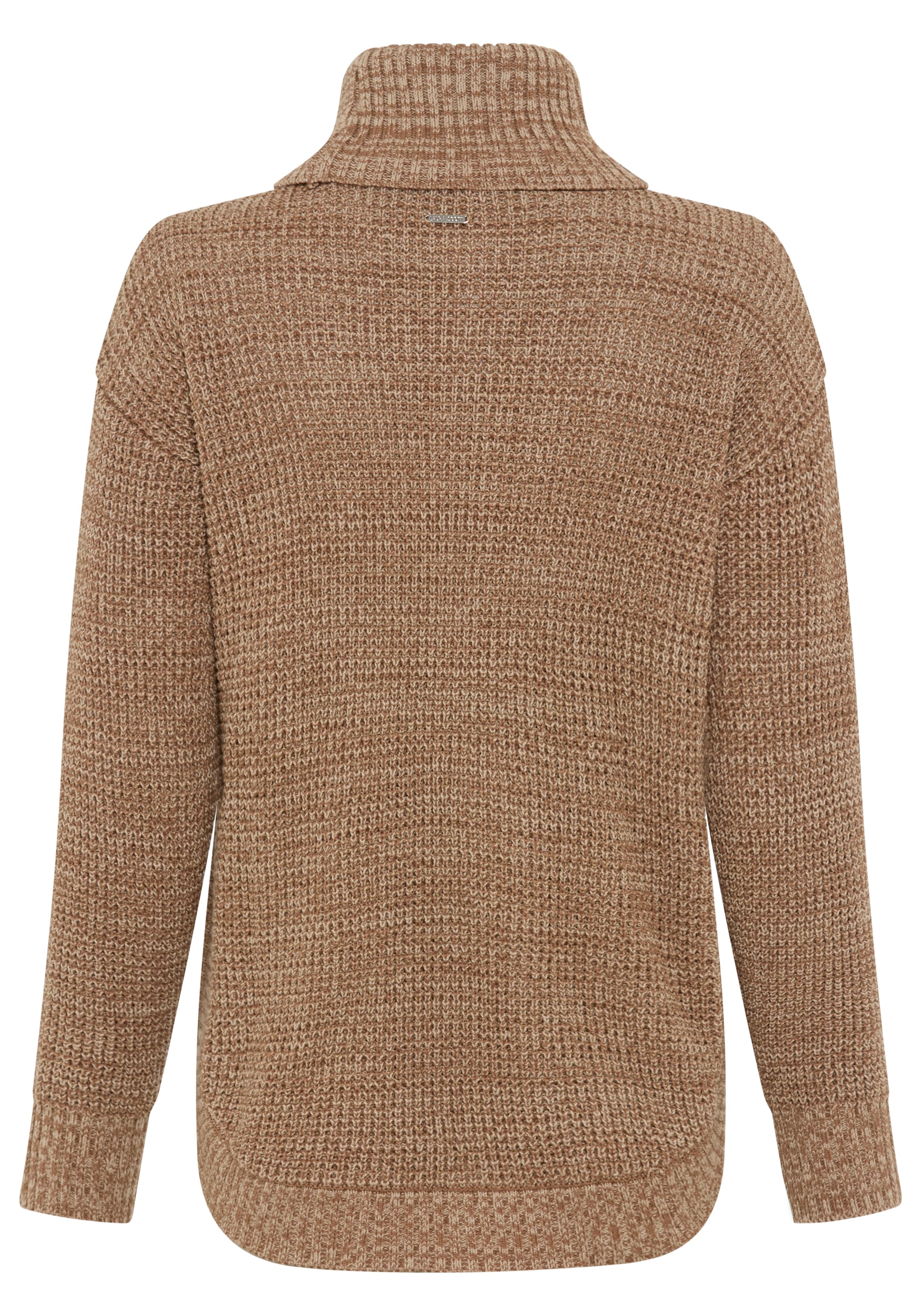 Laura Scott Rollkragenpullover Winterpullover im lässigen Fit mit Waffelstruktur - NEUE KOLLEKTION