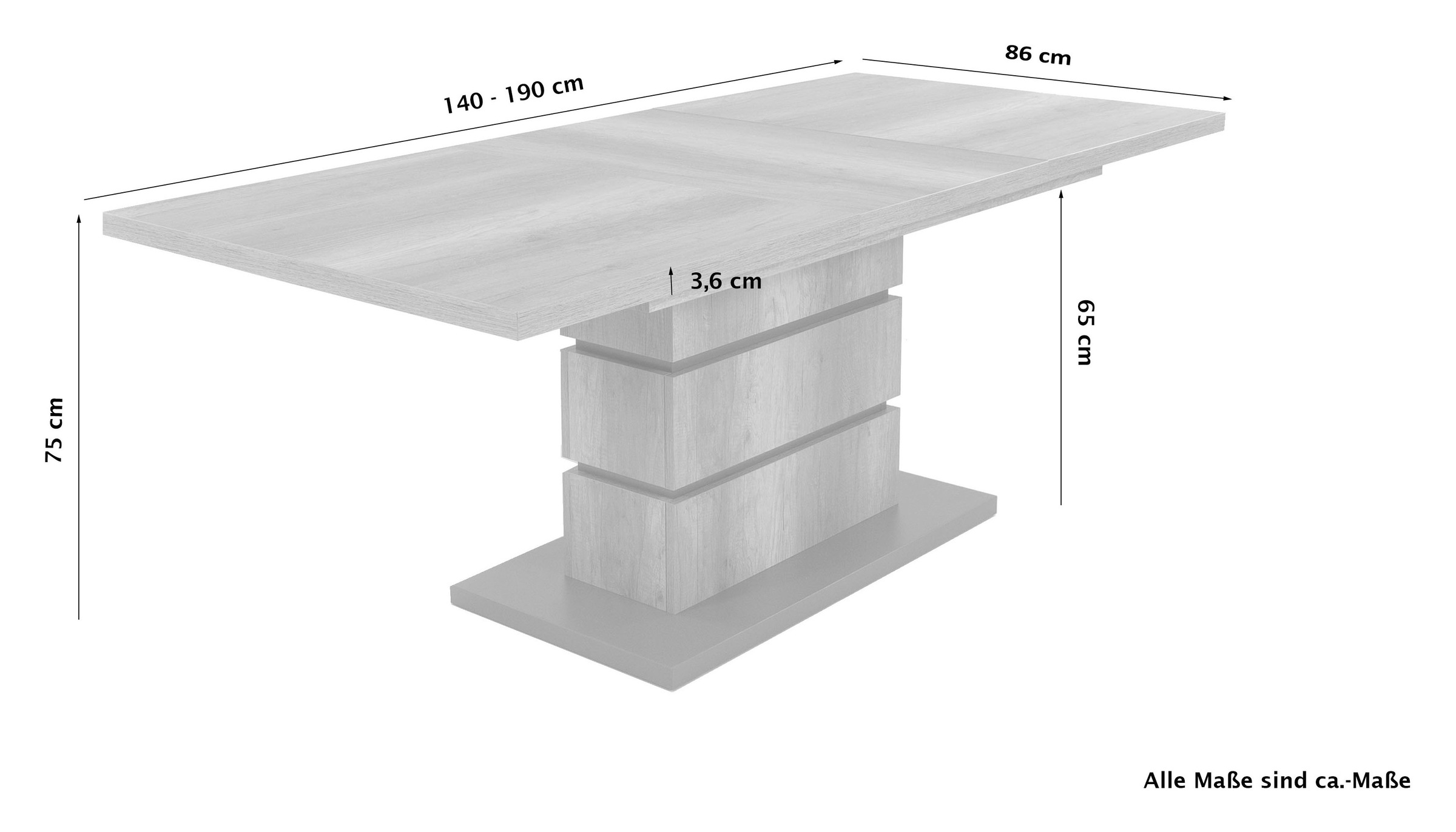byLIVING Essgruppe 5 Stk. tlg.
