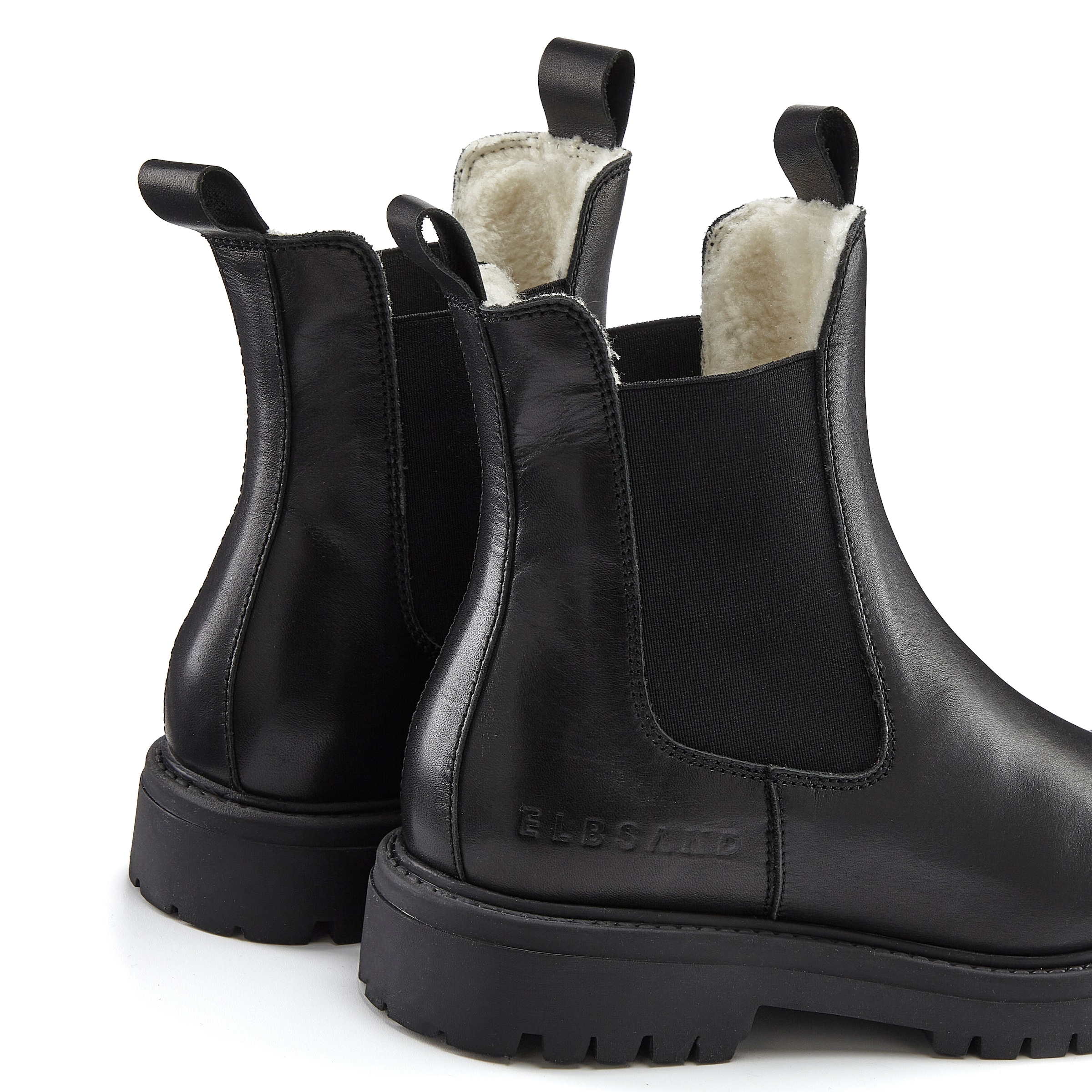 Elbsand Bottines »Chelseaboots«  Stiefel, Boots, Winterstiefel, Schlupfstiefel aus Leder mit Warmfutter
