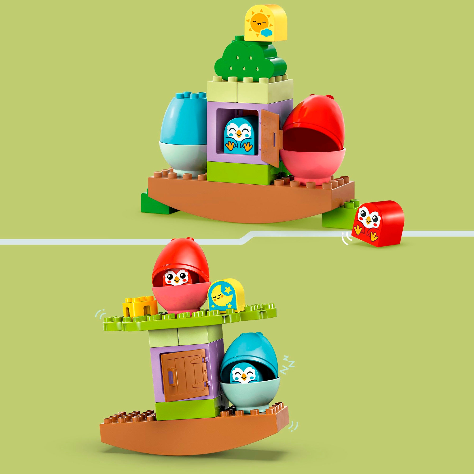 LEGO® Konstruktionsspielsteine »Baum zum Balancieren und Stapeln (10440), LEGO DUPLO My First« Made in Europe