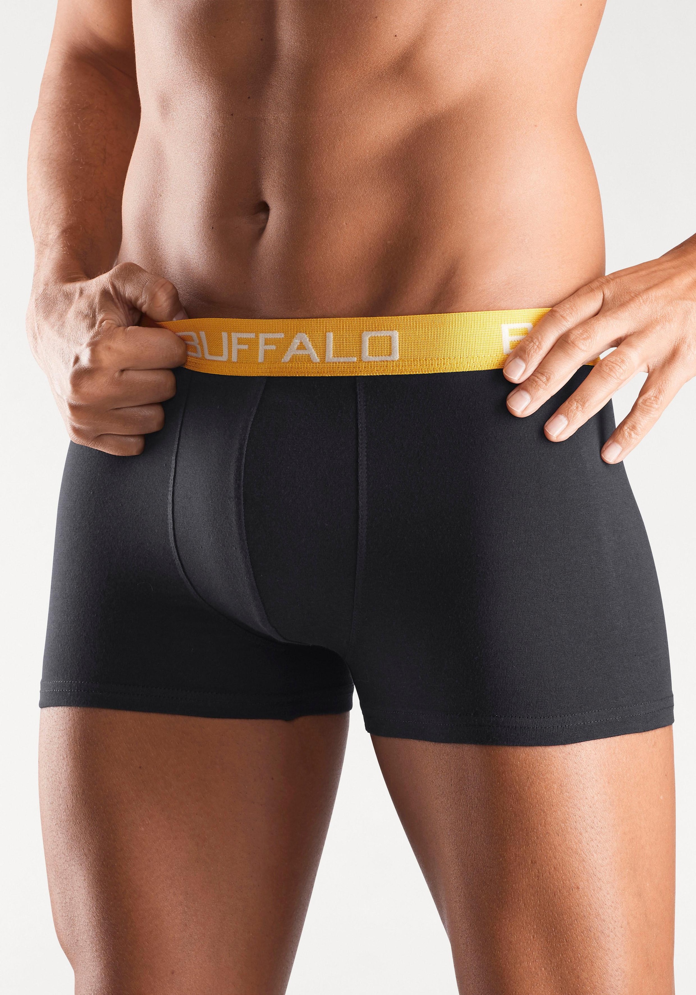 Buffalo Boxer »Boxershorts für Herren« Packung, 4 cuis aus Baumwoll-Mix