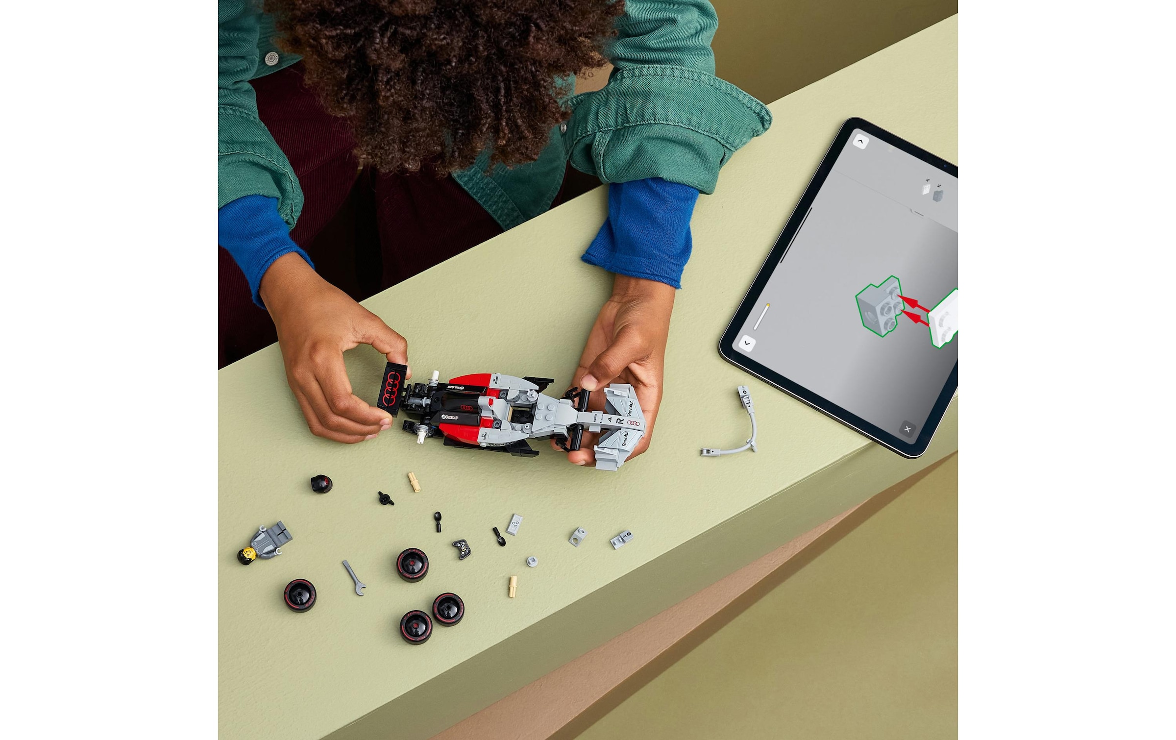 LEGO® Pions de construction »Audi Revolut F1 Team R26 Rennwagen (77259), LEGO Speed Champions«