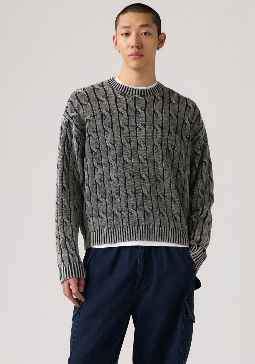 Levi's® Pull en tricot »CARMEL CABLE CREW« mit Strickmuster