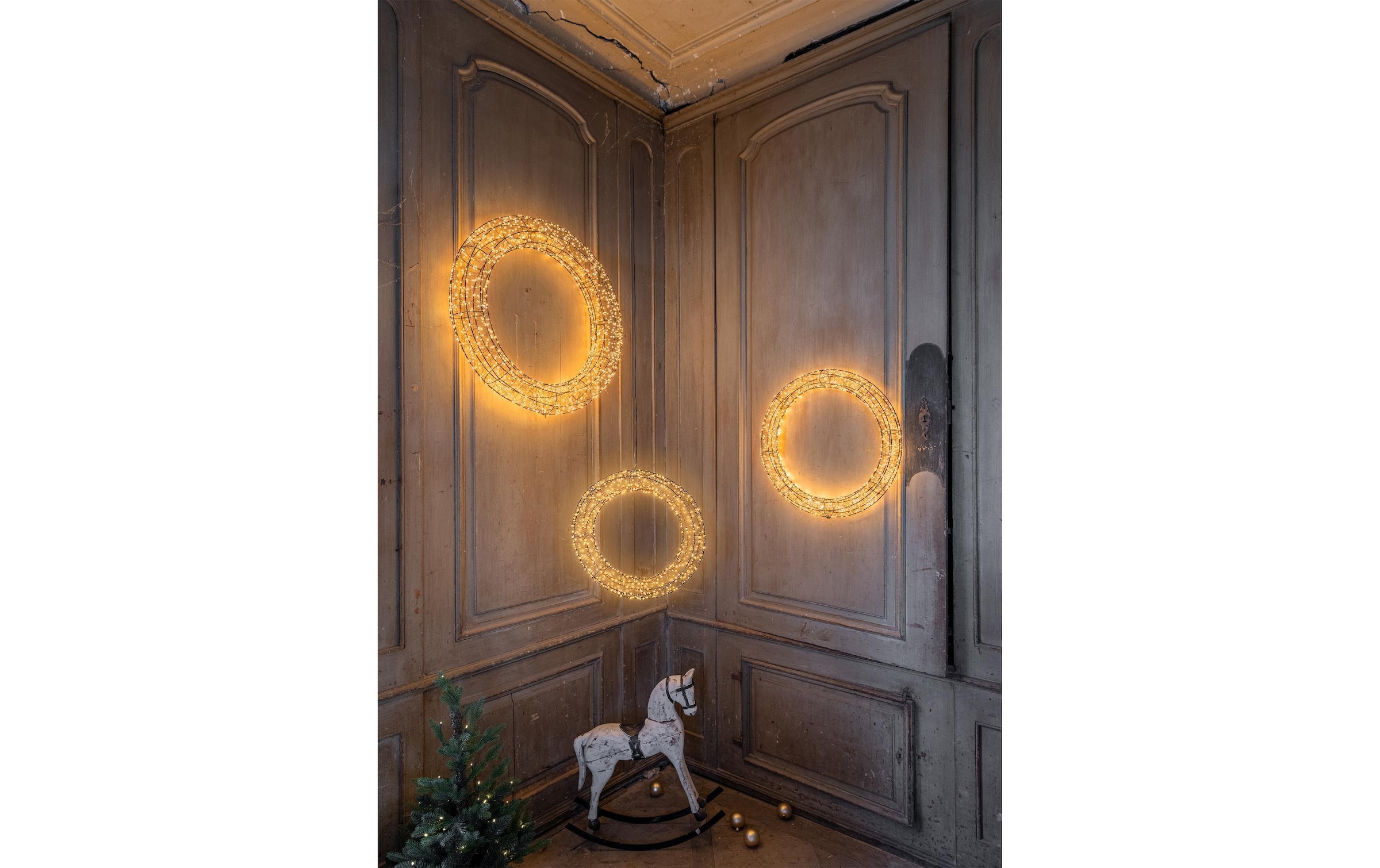 STT Dekohänger »Angel Wreath Nero 45cm«