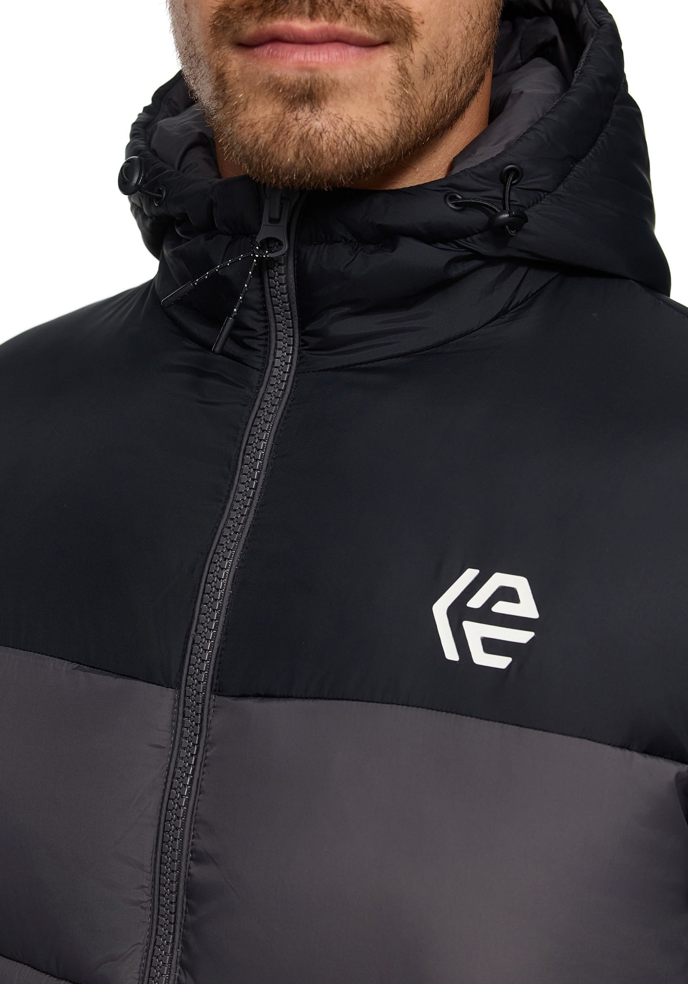 Indicode Steppjacke »INAlanin« mit Kapuze