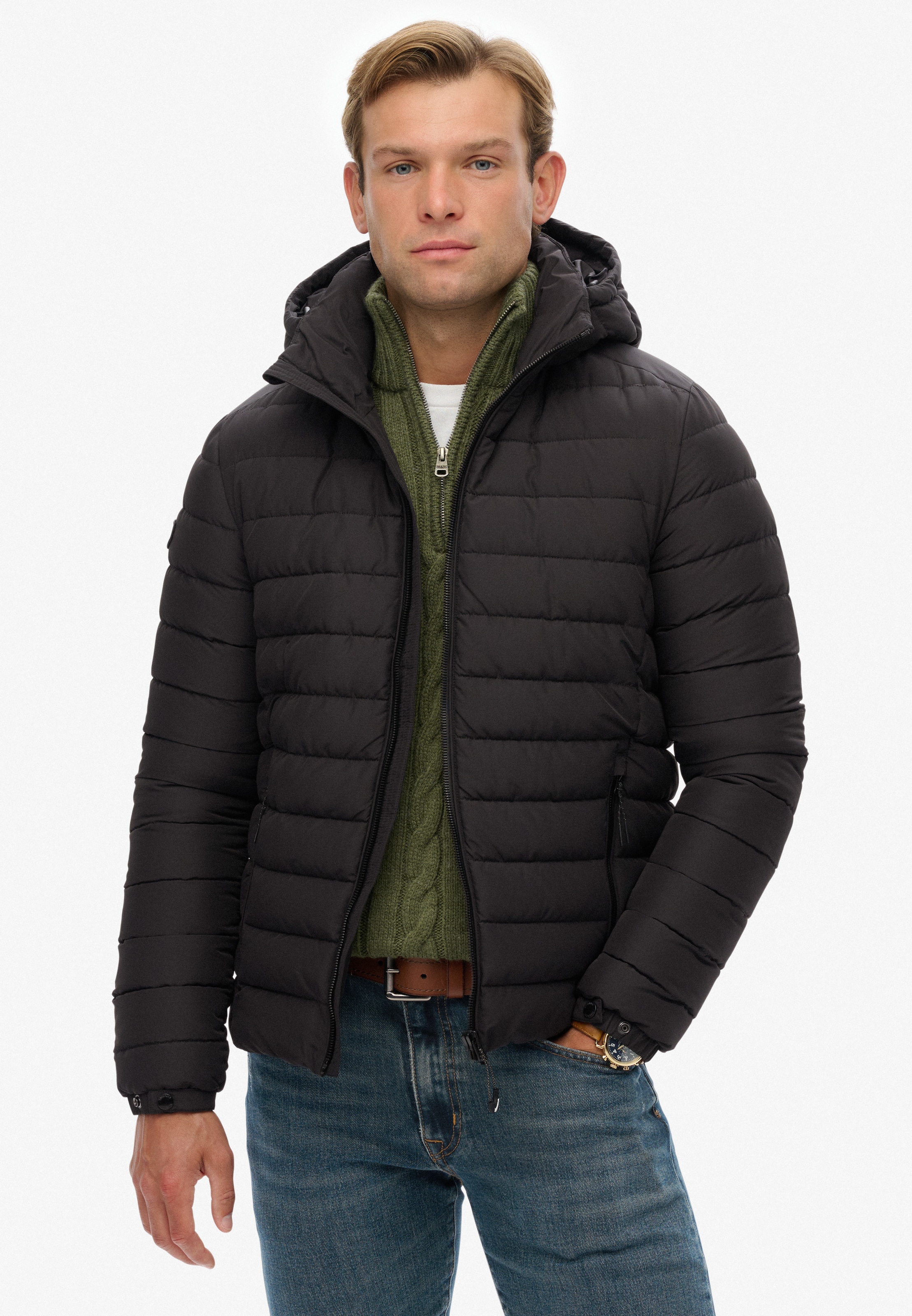 Superdry Veste matelassée »HOODED FUJI PADDED JACKET« mit Kapuze