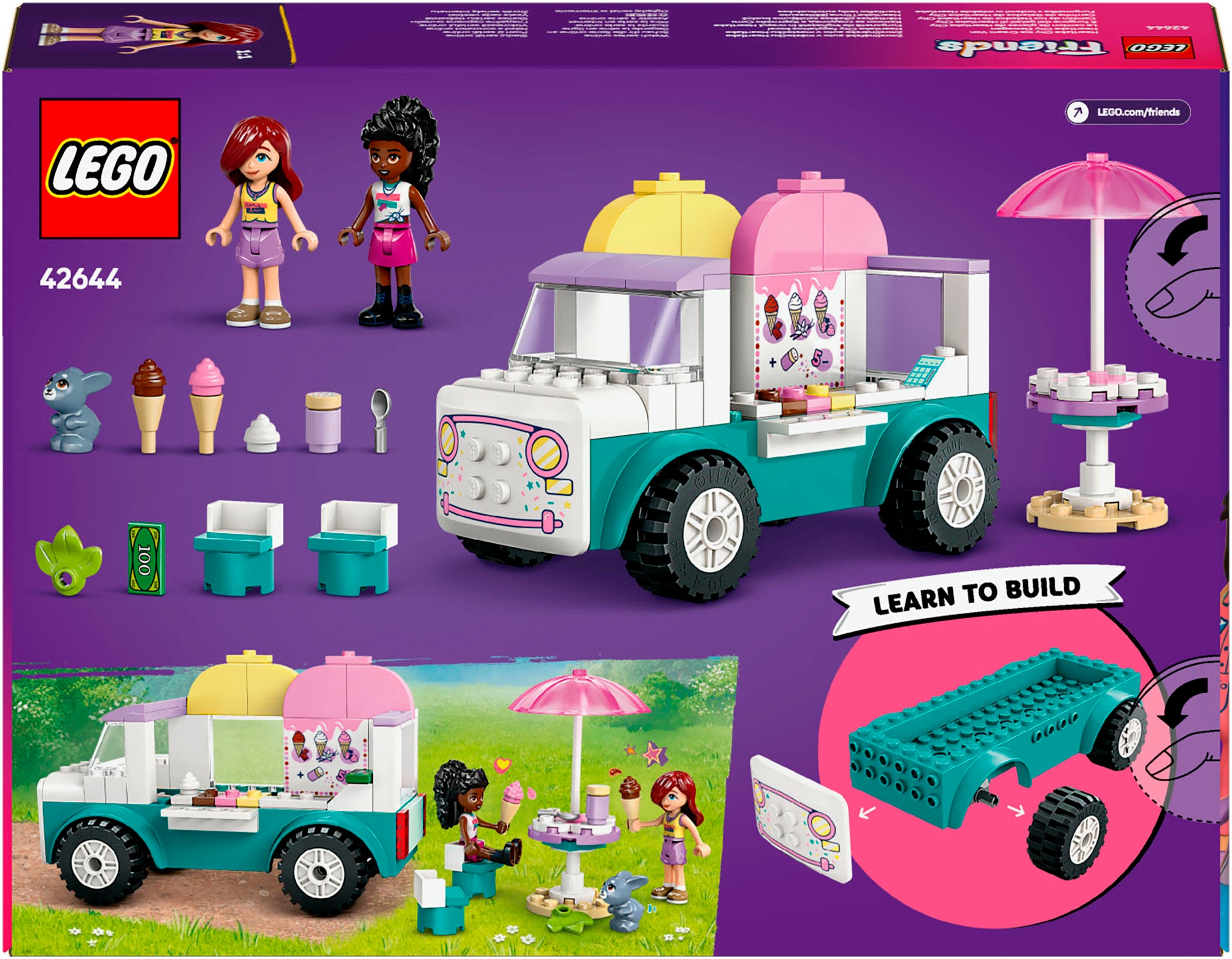 LEGO® Pions de construction »Heartlake City Eiswagen (42644), LEGO Friends« Made in Europe