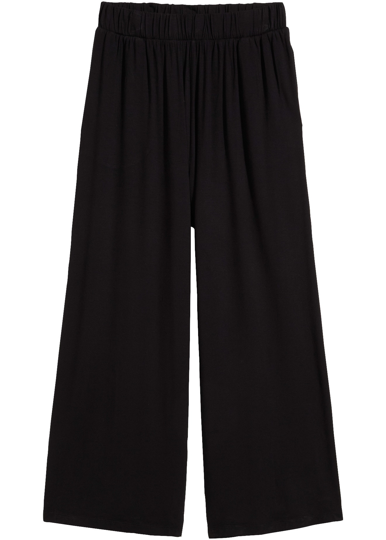 bonprix Jupe-culotte  coupe ample, en viscose et élasthanne, longueur 7/8
