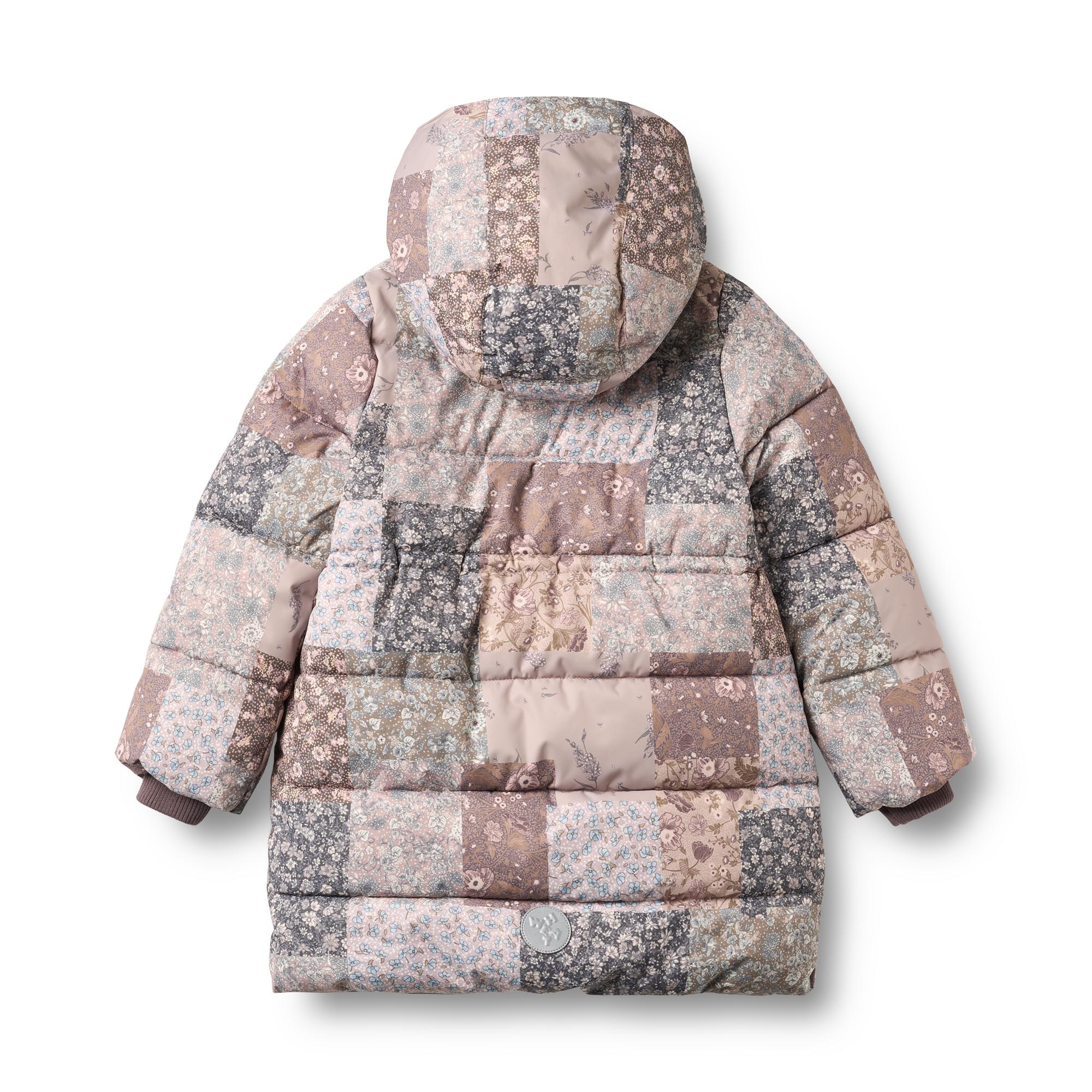 WHEAT Steppjacke »Puffer Coat Yrsa« mit Kapuze Kunstfaser, wasserdicht, atmungsaktiv, Reflektor, abnehmbare Kapuze